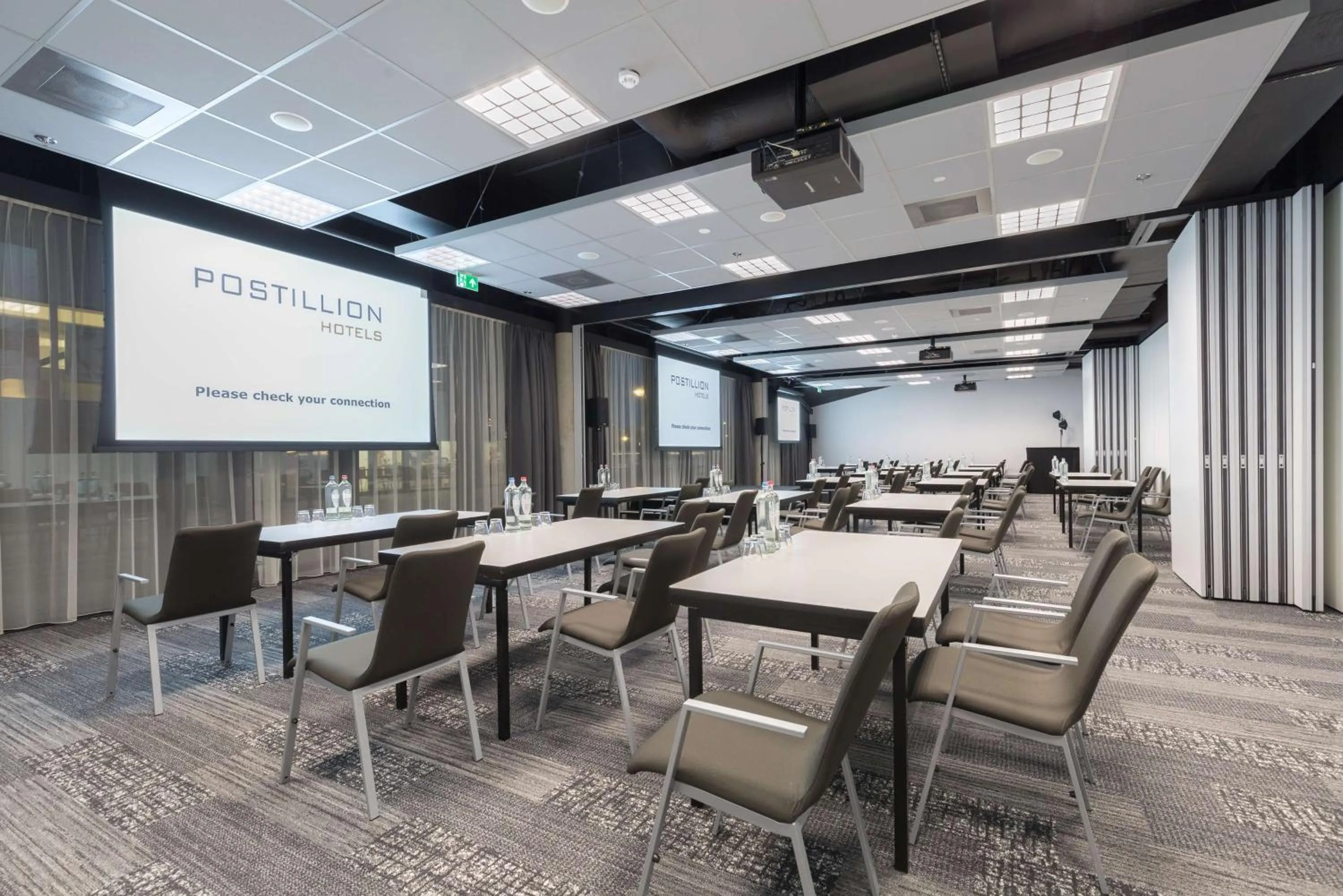 On site in Postillion Hotel Amsterdam