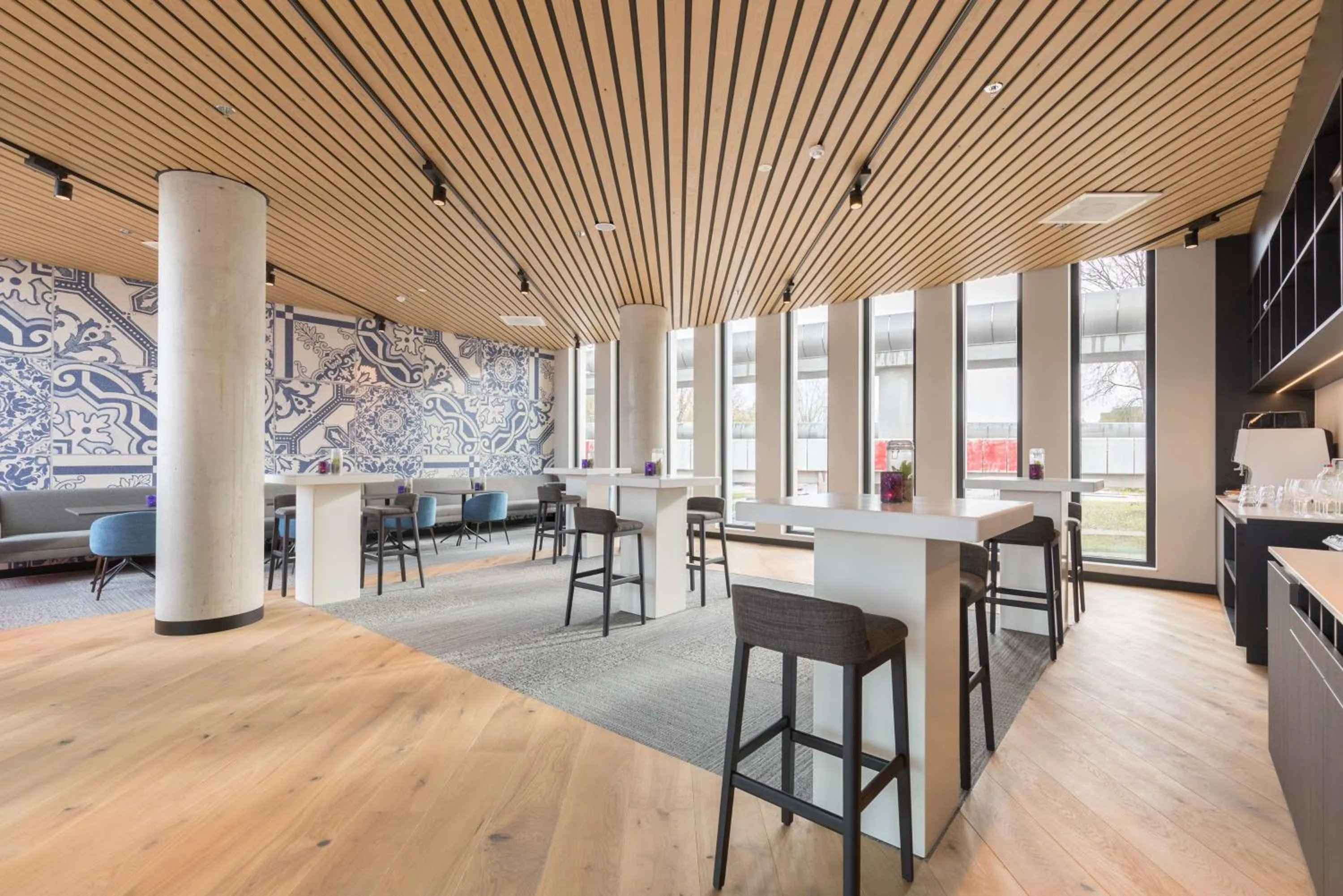 On site in Postillion Hotel Amsterdam