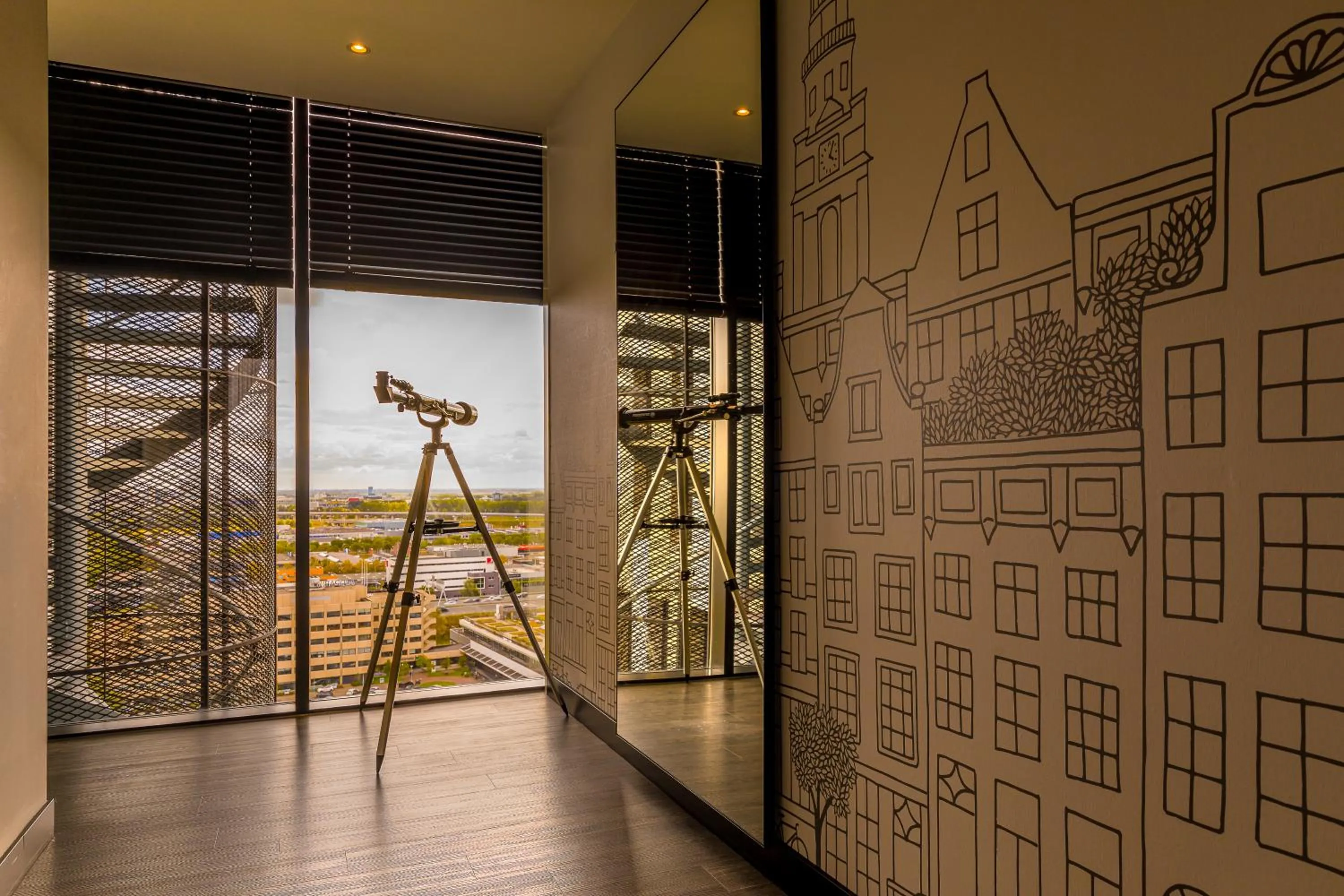 Decorative detail in Postillion Hotel Amsterdam