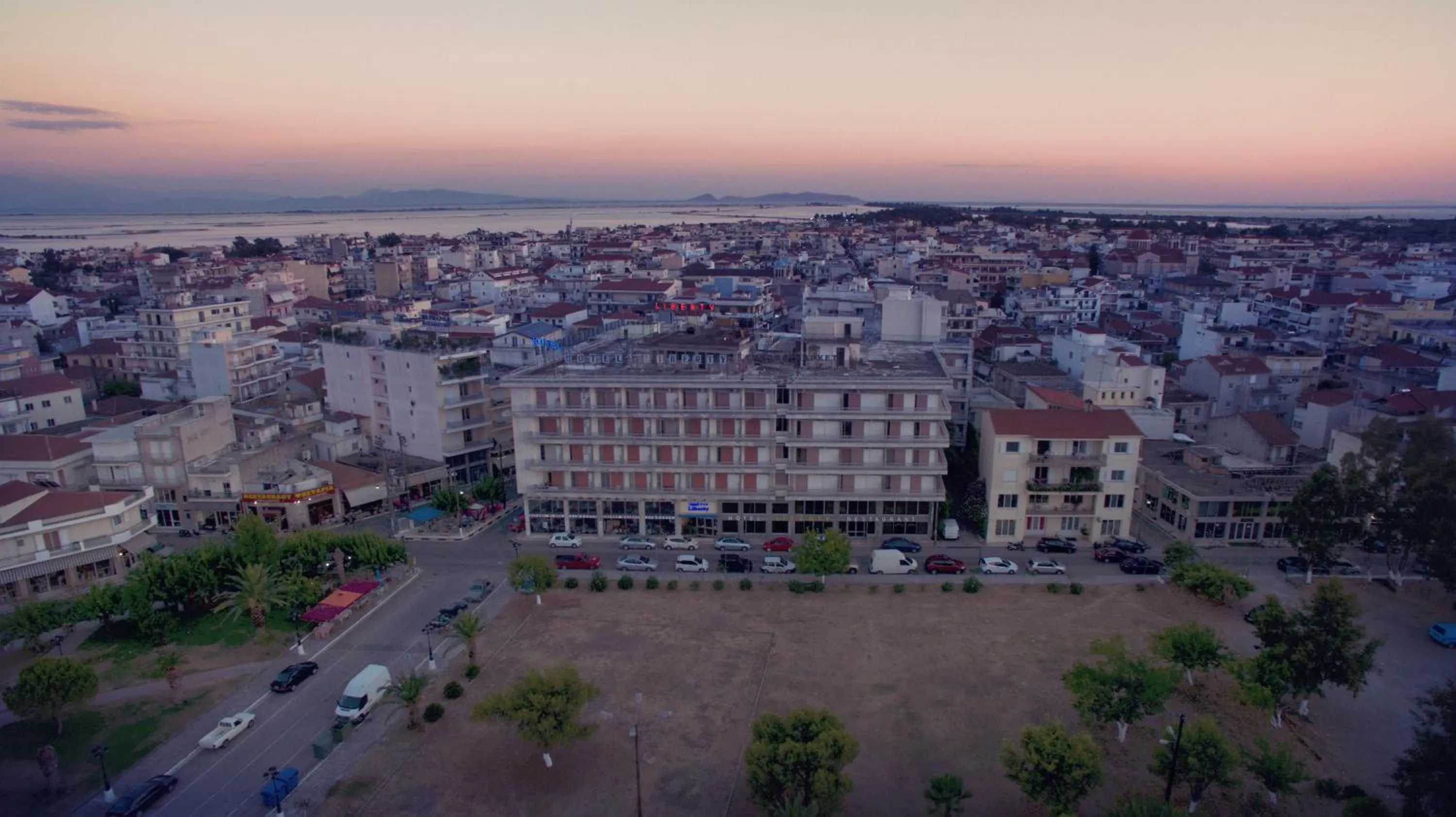 Bird's eye view in Hotel Liberty
