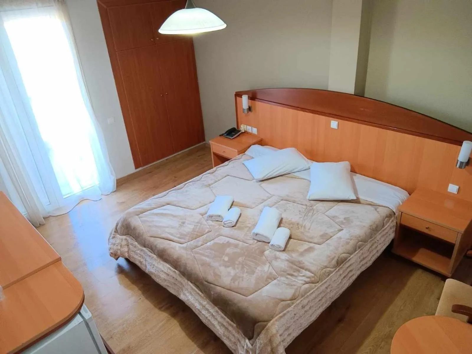 Bed in Hotel Liberty