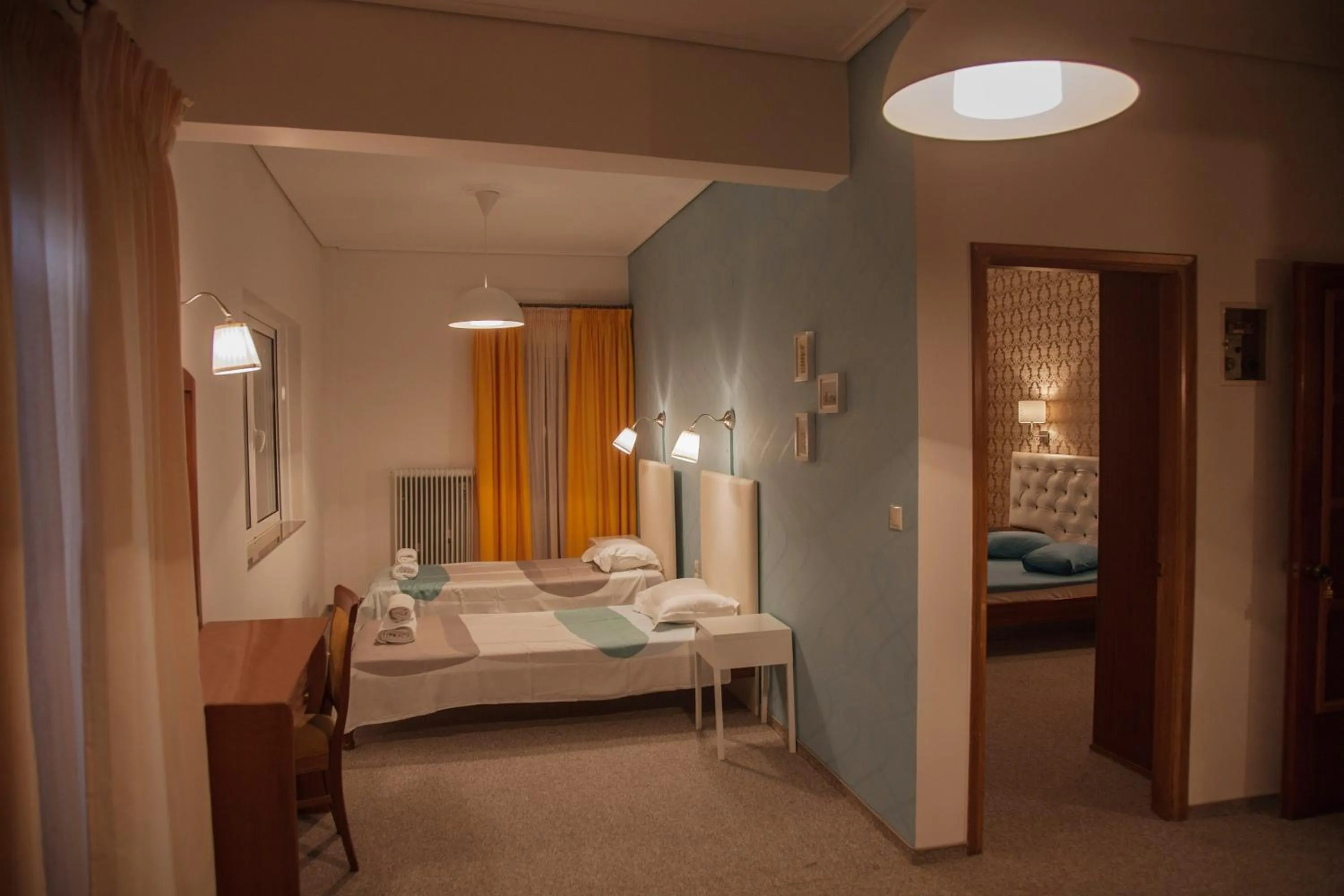 Bed in Hotel Liberty