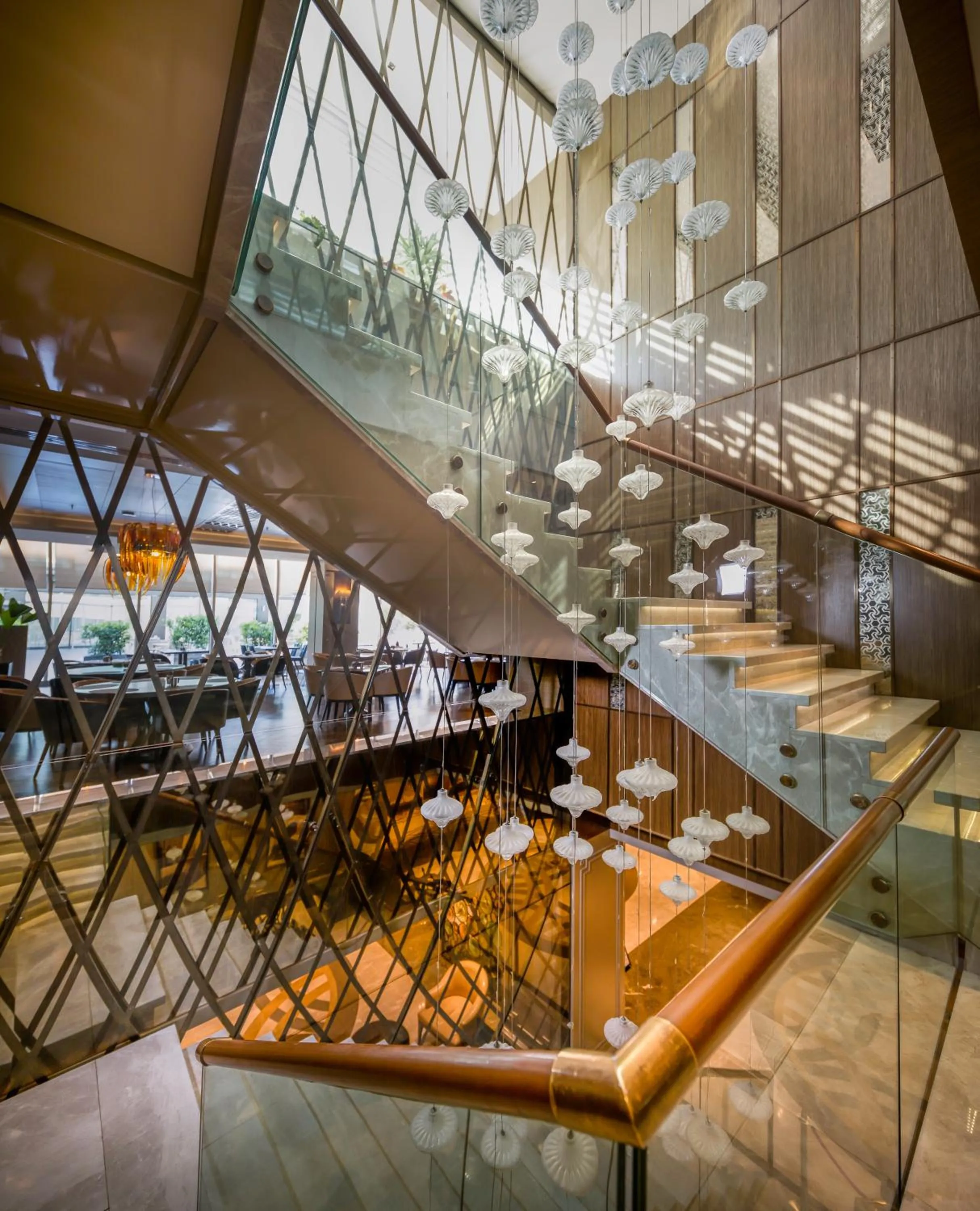 Decorative detail in Windsor Hotel & Convention Center Istanbul