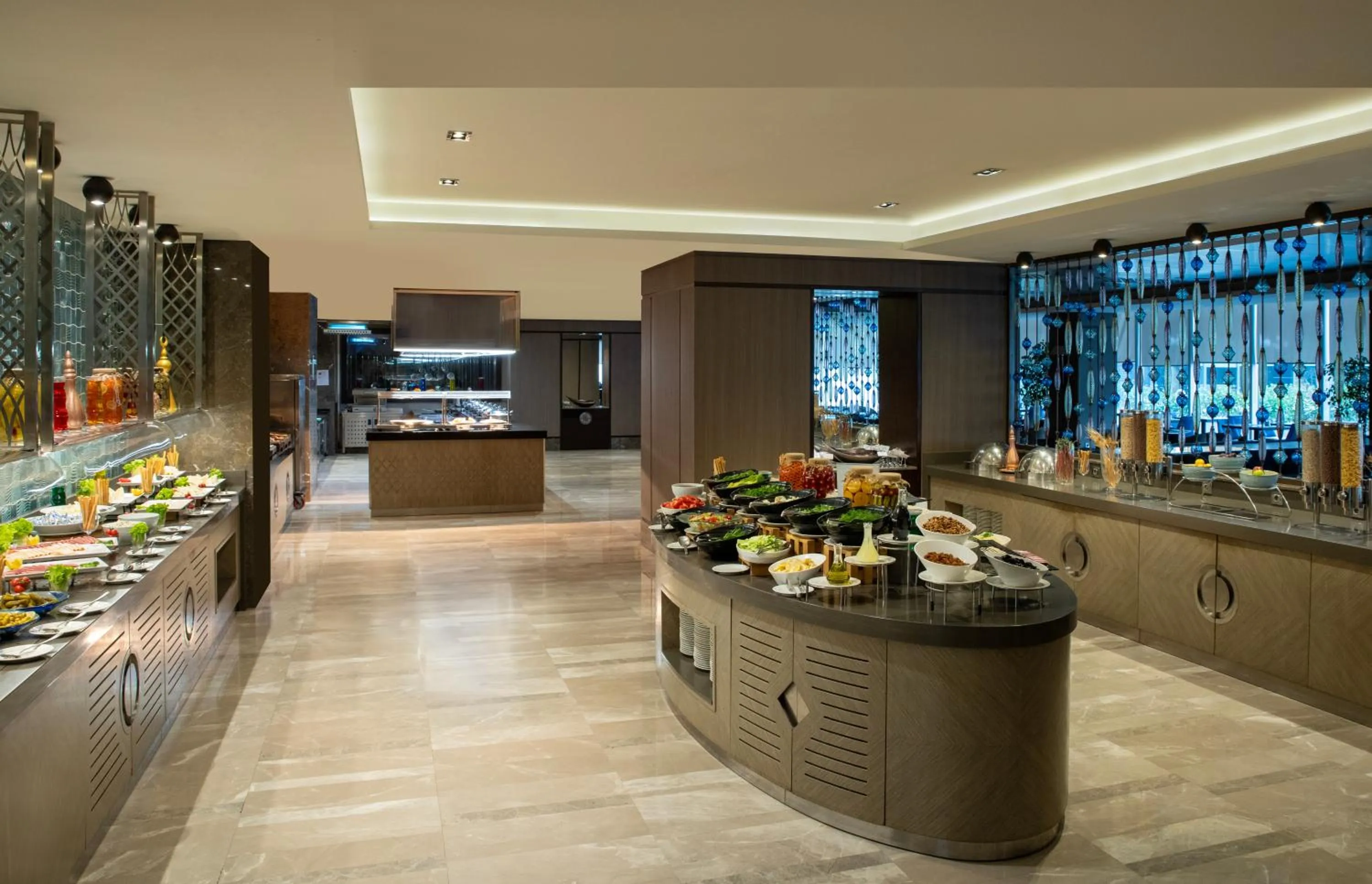 Buffet breakfast in Windsor Hotel & Convention Center Istanbul