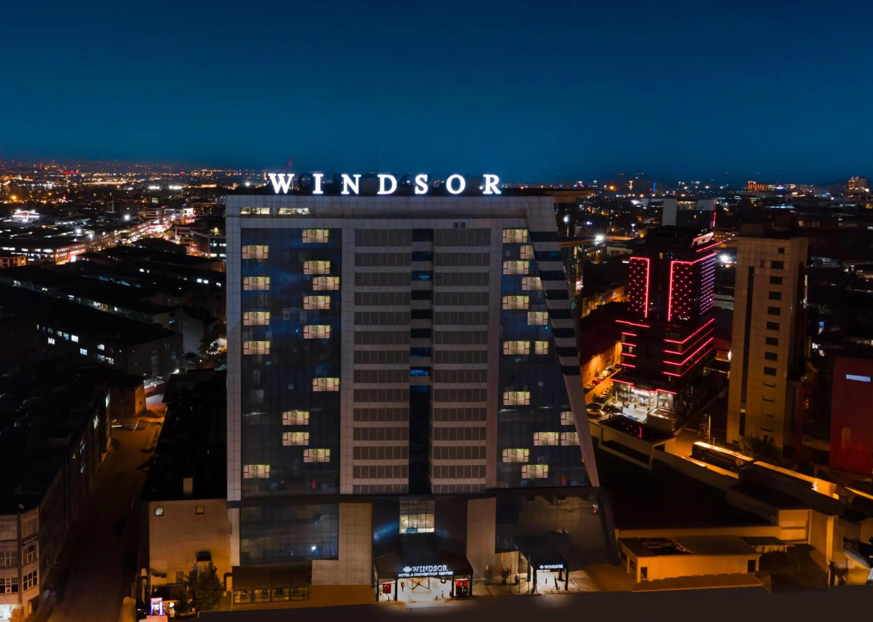Property building in Windsor Hotel & Convention Center Istanbul
