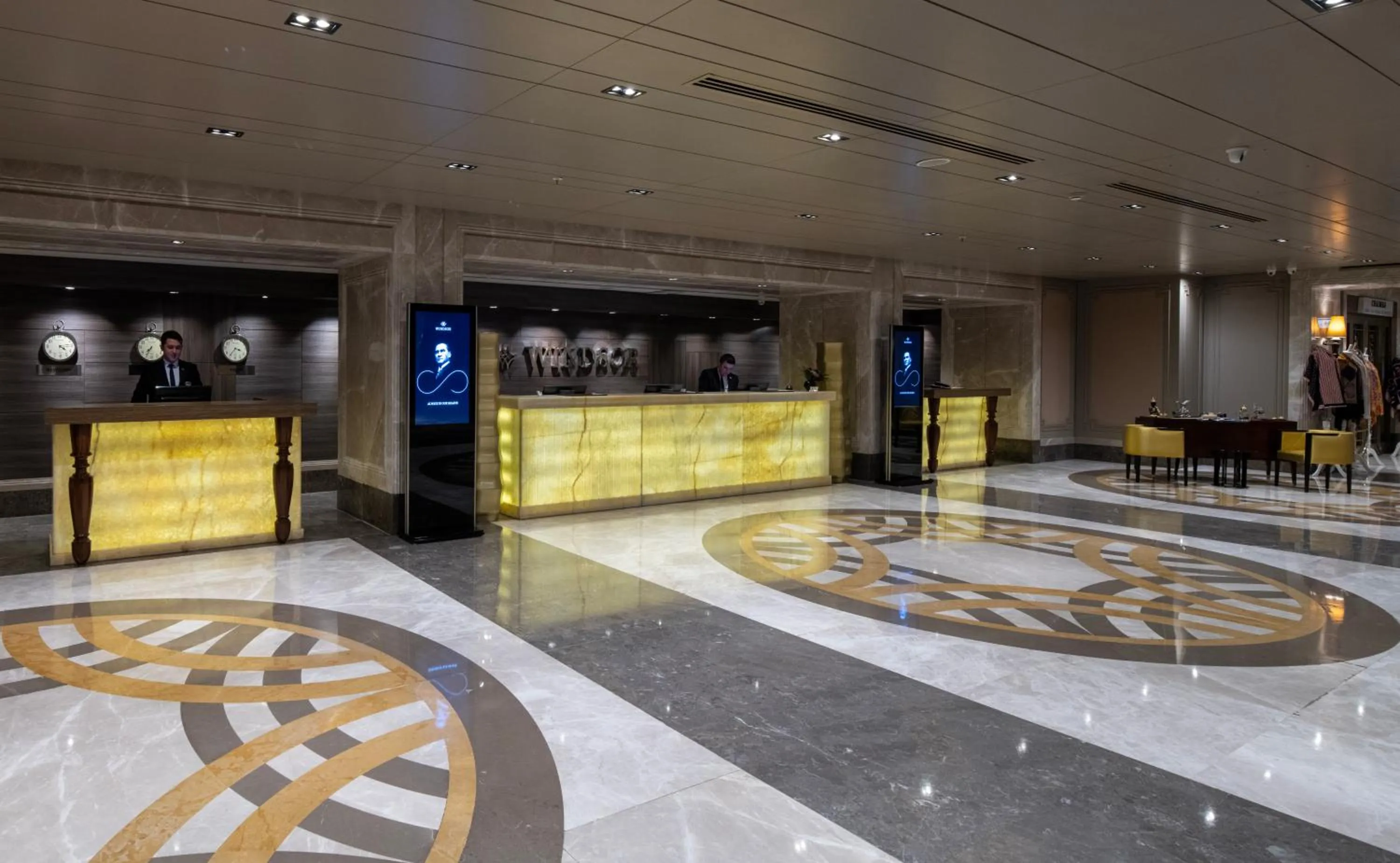 Lobby or reception in Windsor Hotel & Convention Center Istanbul