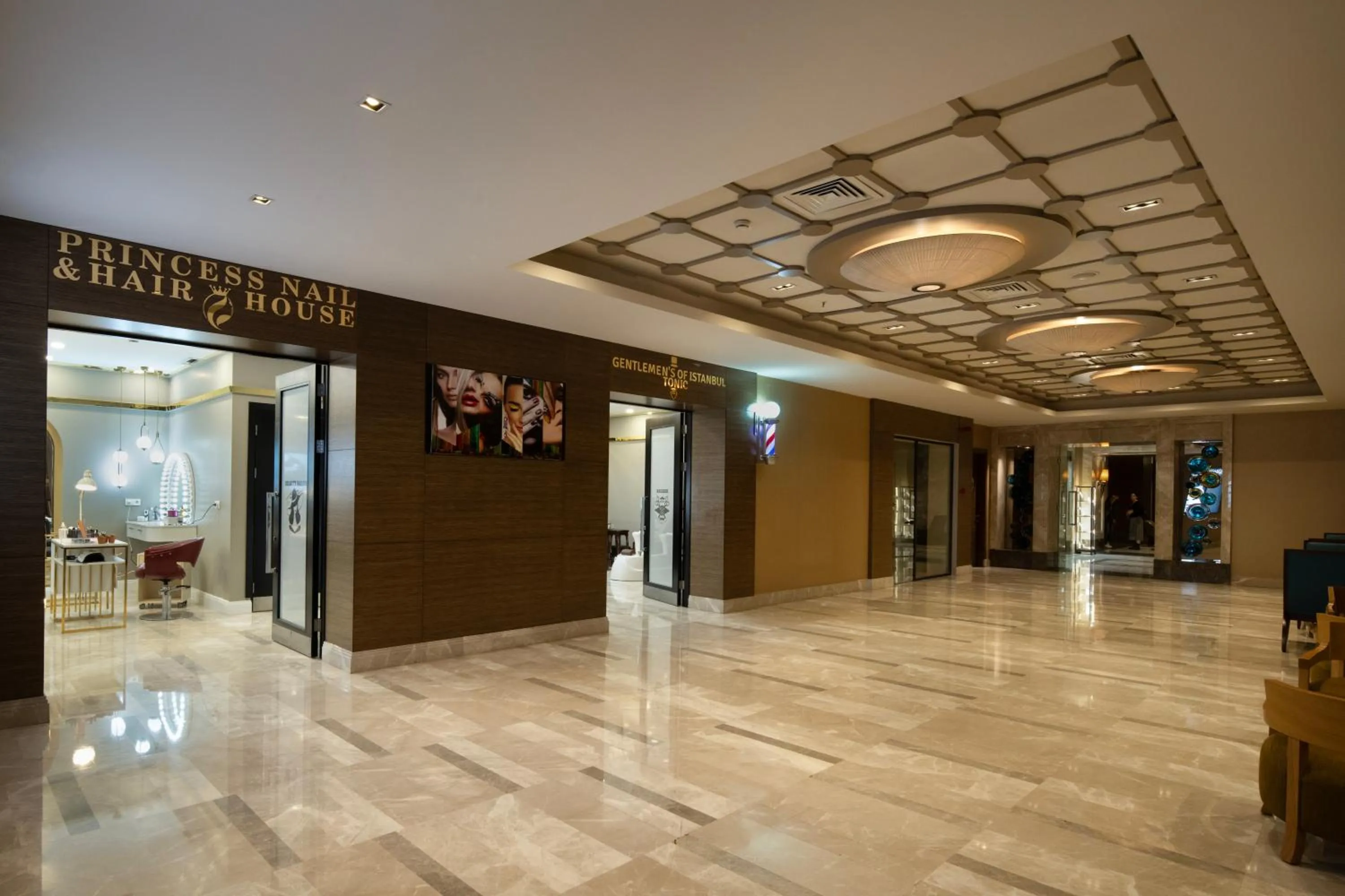 Lobby or reception in Windsor Hotel & Convention Center Istanbul