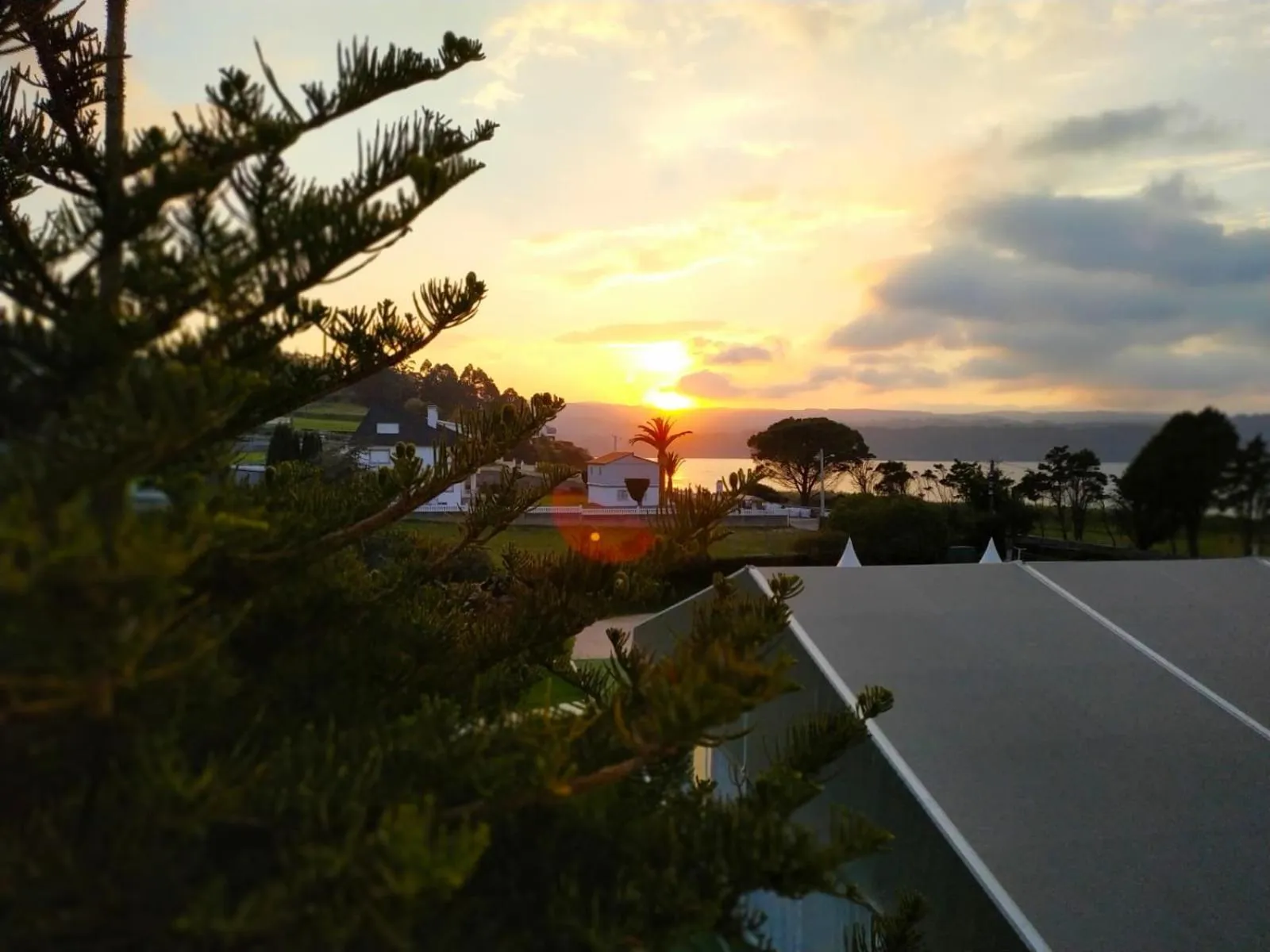 Sunset in Hotel Aguadoce - Louzao