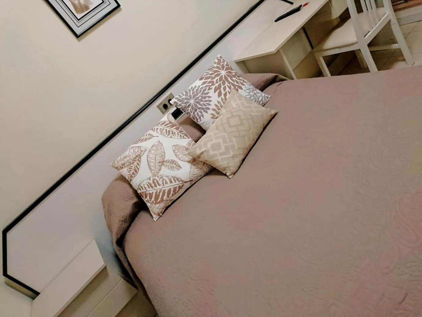 Bed in Hotel Aguadoce - Louzao