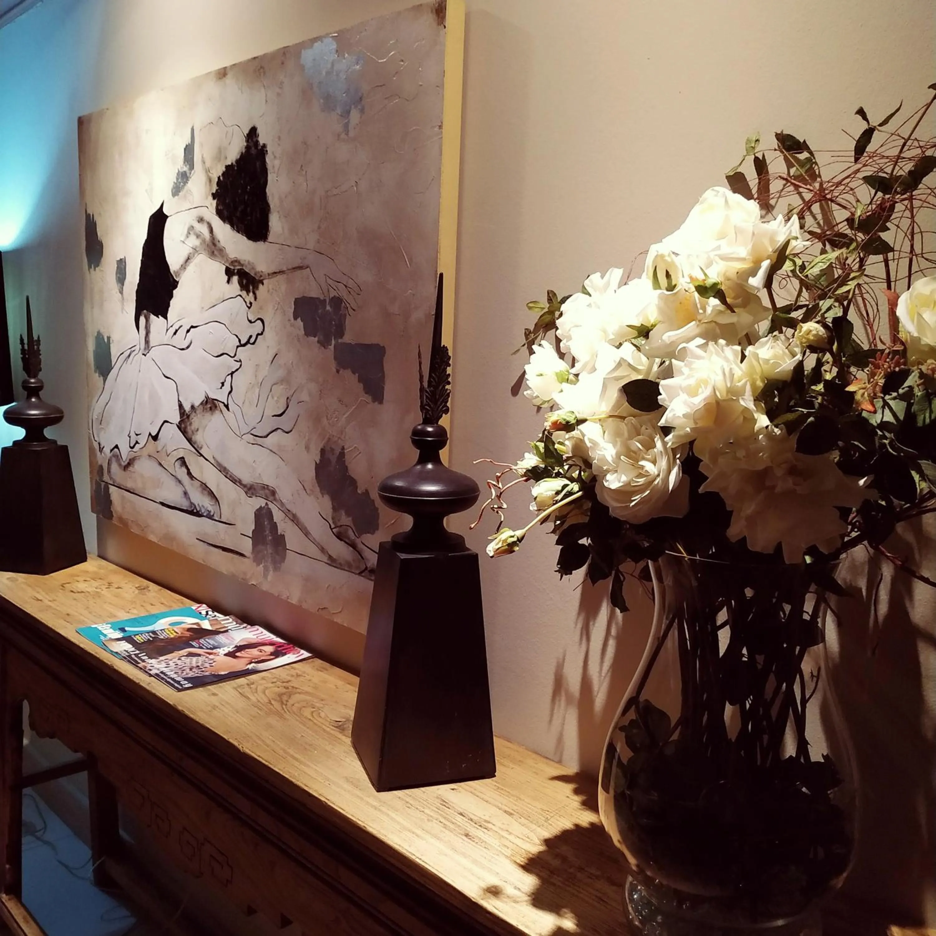 Decorative detail in Hotel Aguadoce - Louzao