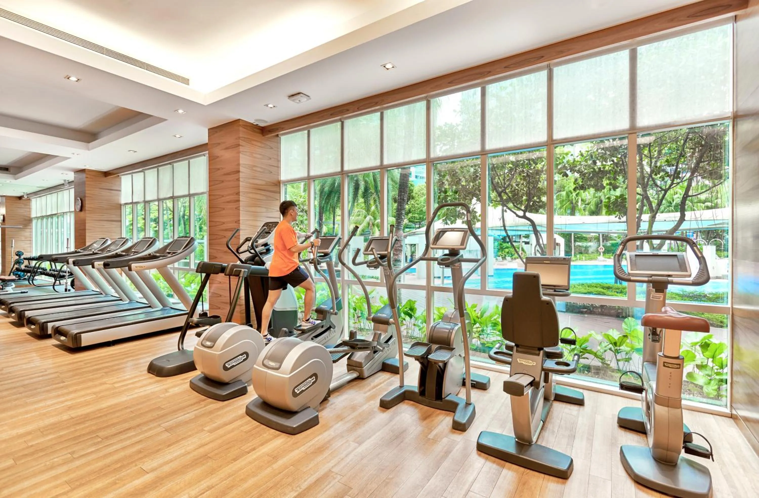 Fitness centre/facilities in Orchard Scotts Residences by Far East Hospitality