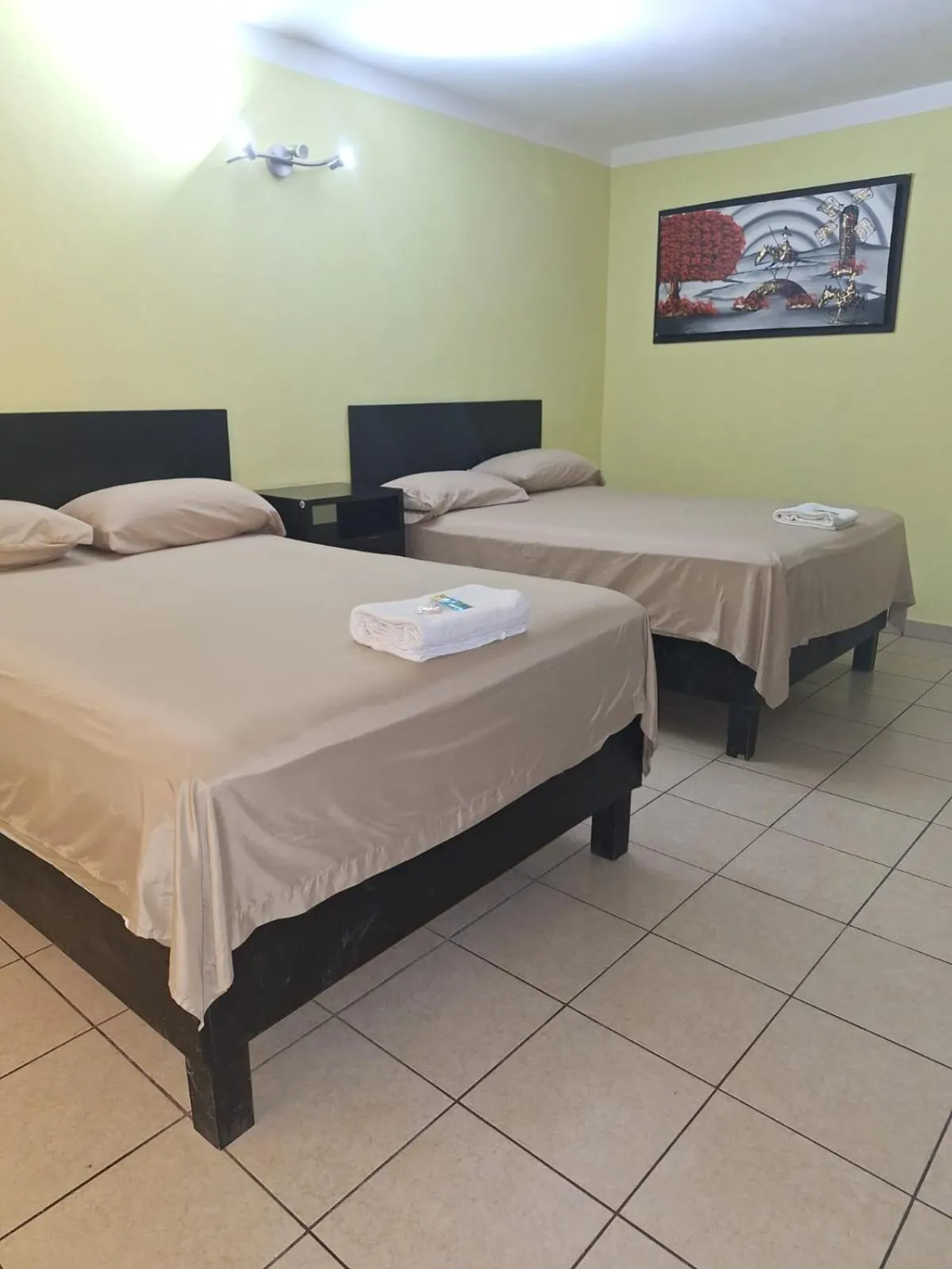 Bed in Hotel Panama 510