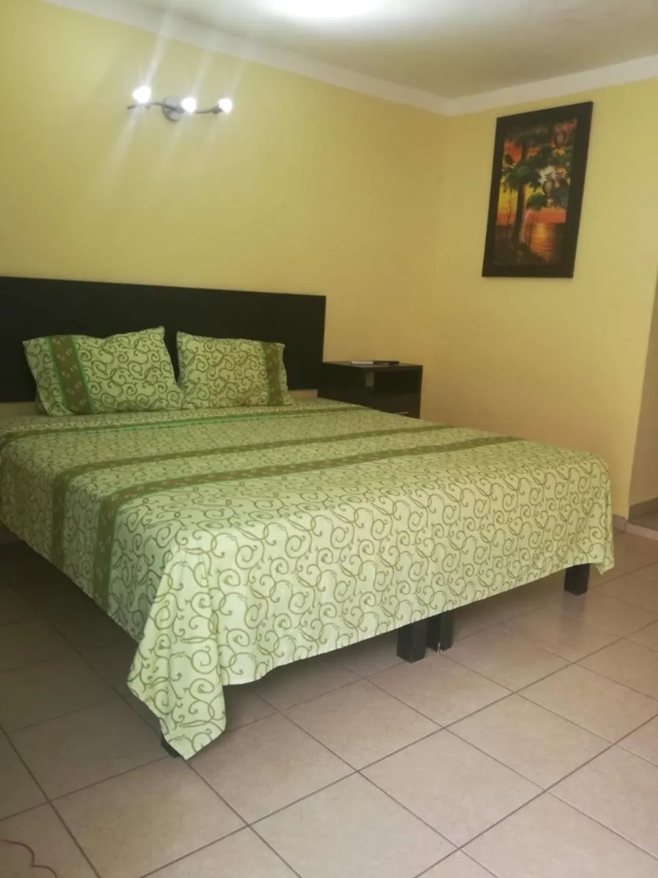 Bed in Hotel Panama 510