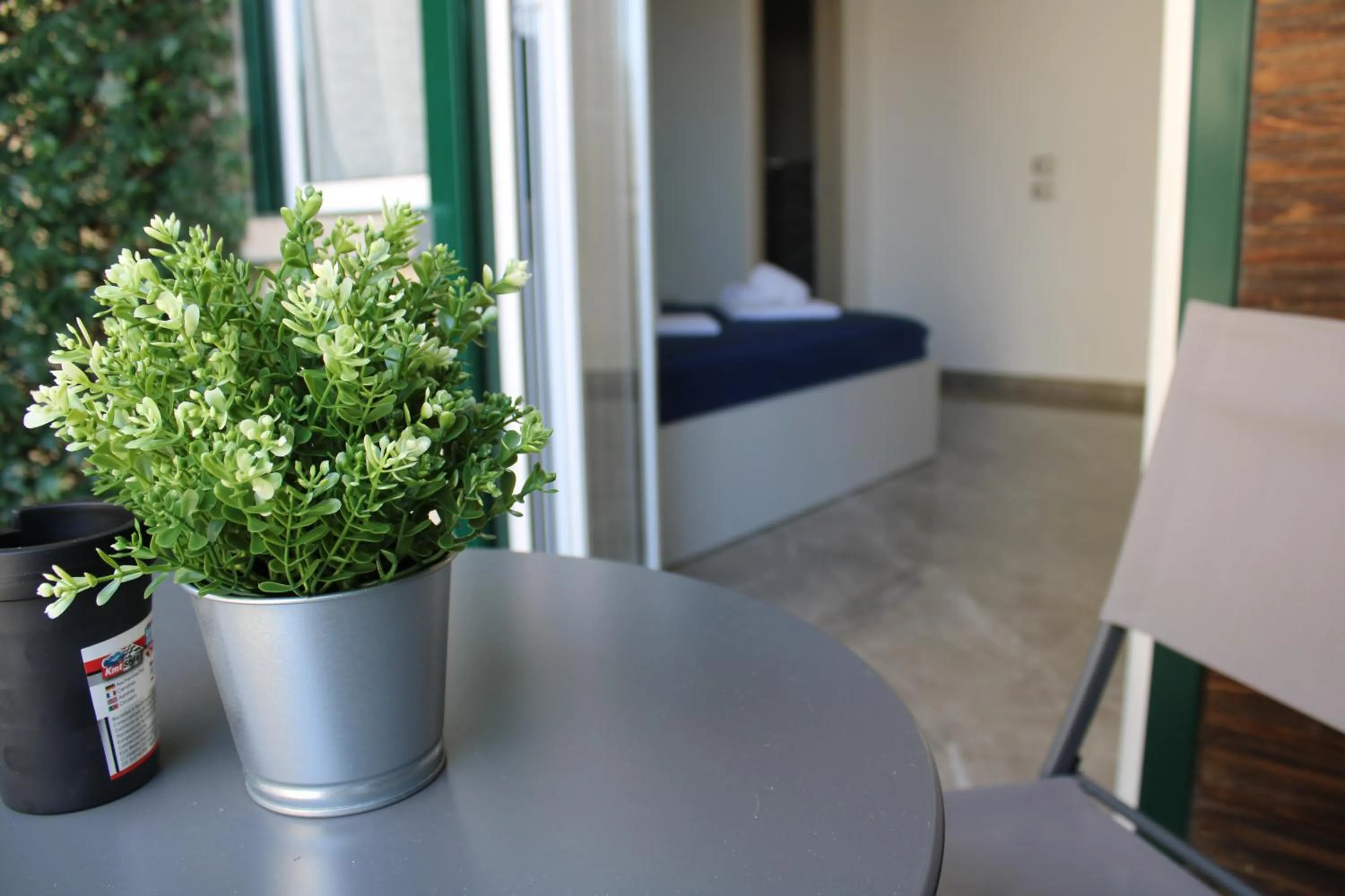 Balcony/Terrace, Bed in B&B D'Amari Affittacamere