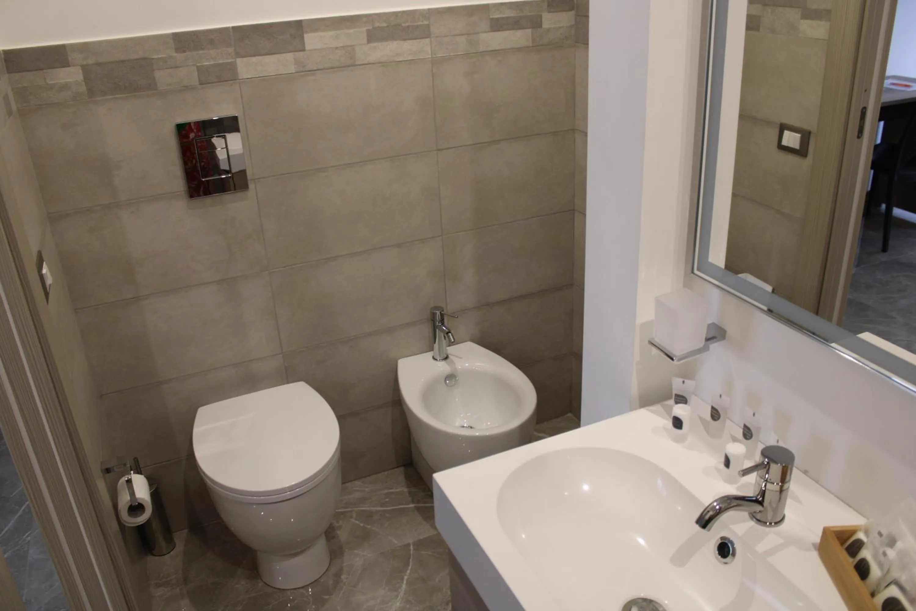 Bathroom in B&B D'Amari Affittacamere