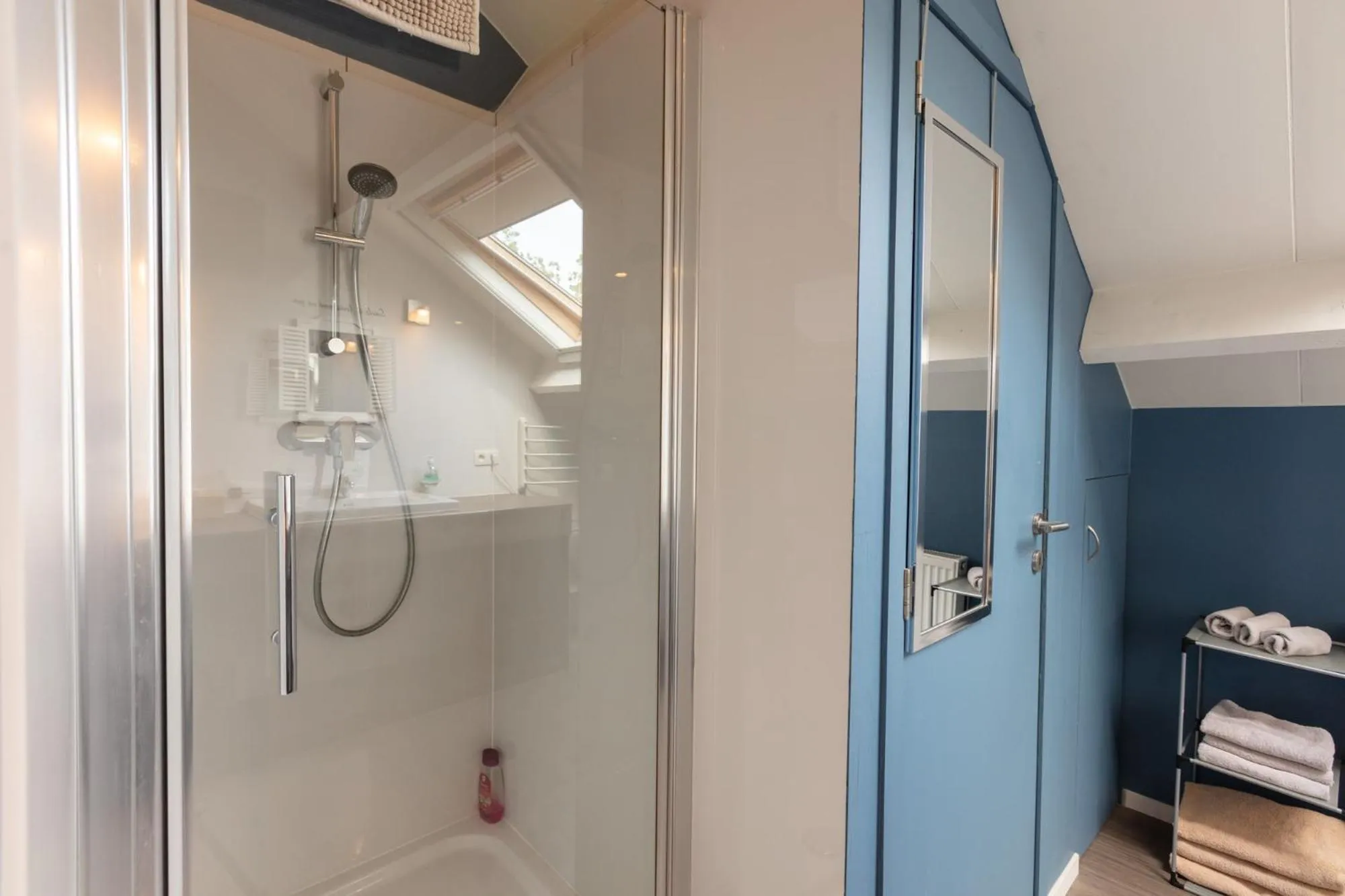 Shower in B&B Het Eycken Huys
