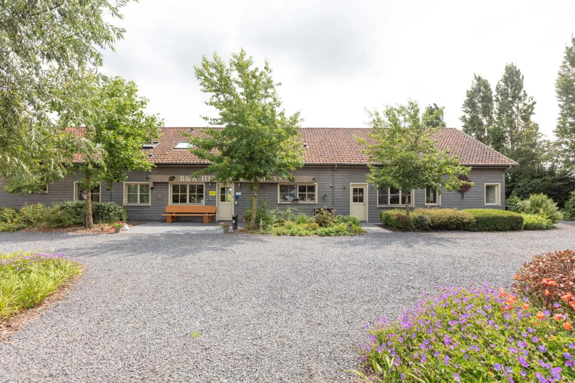Property building in B&B Het Eycken Huys