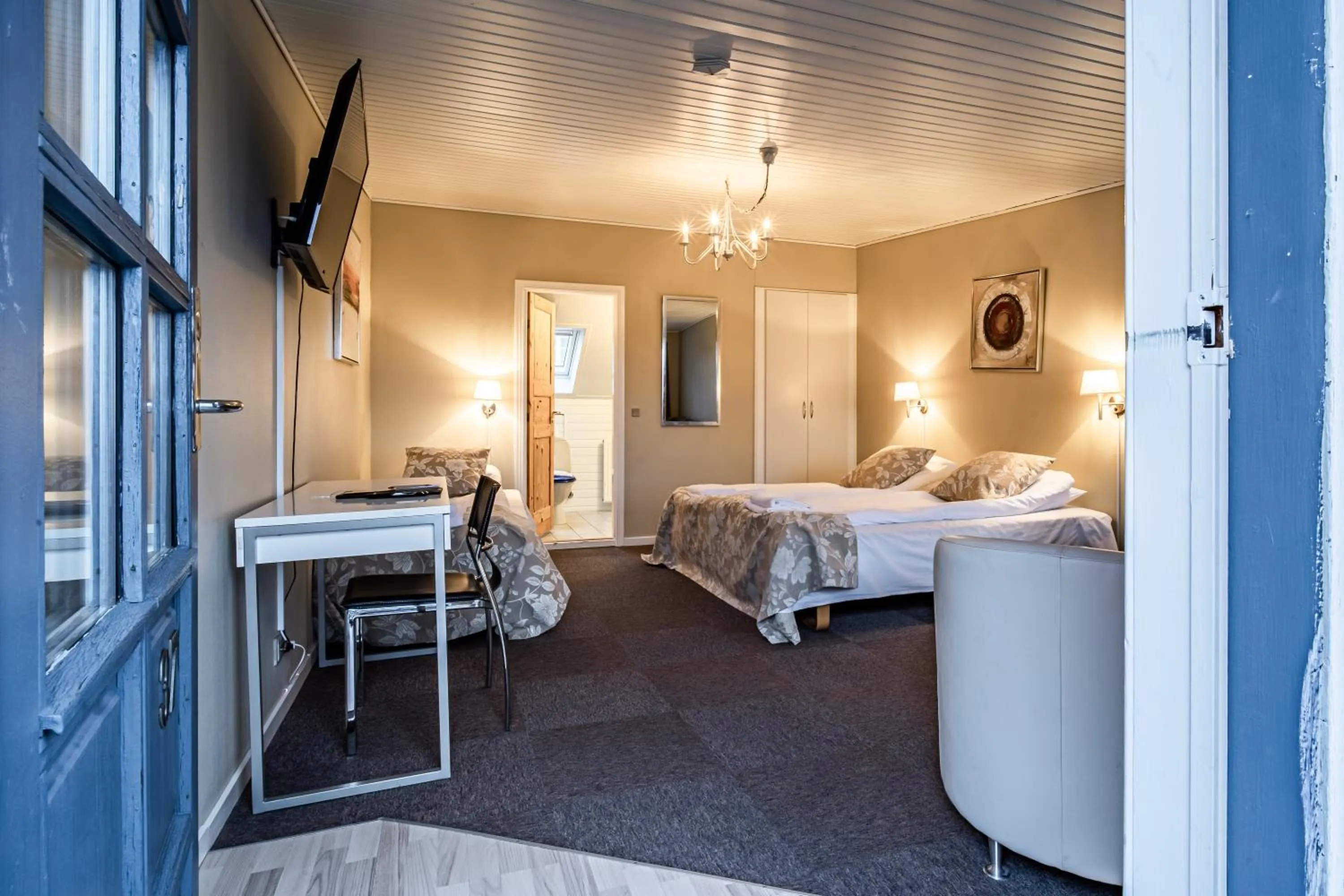 Bed in Hotel Allinge