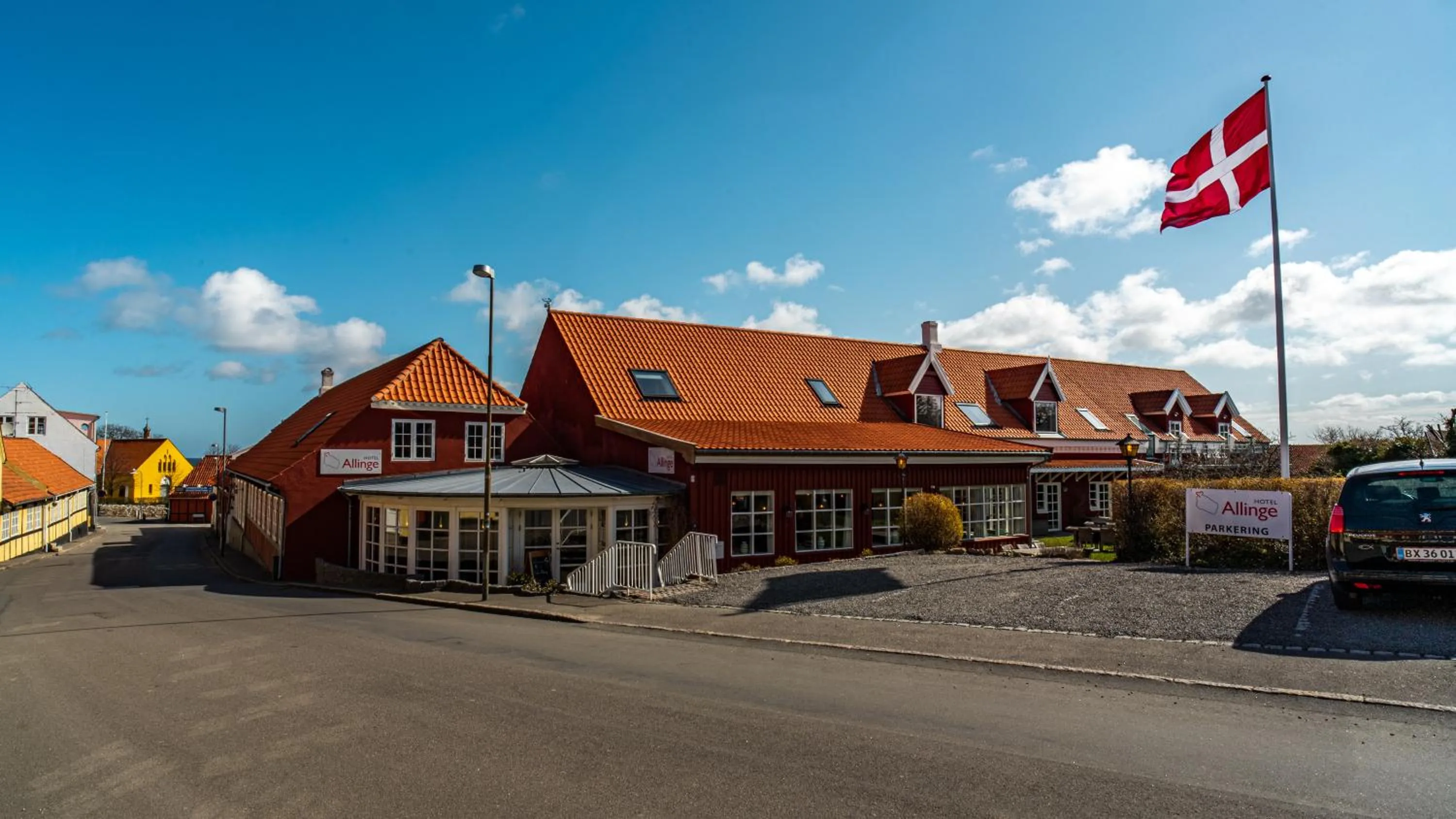 Property building in Hotel Allinge