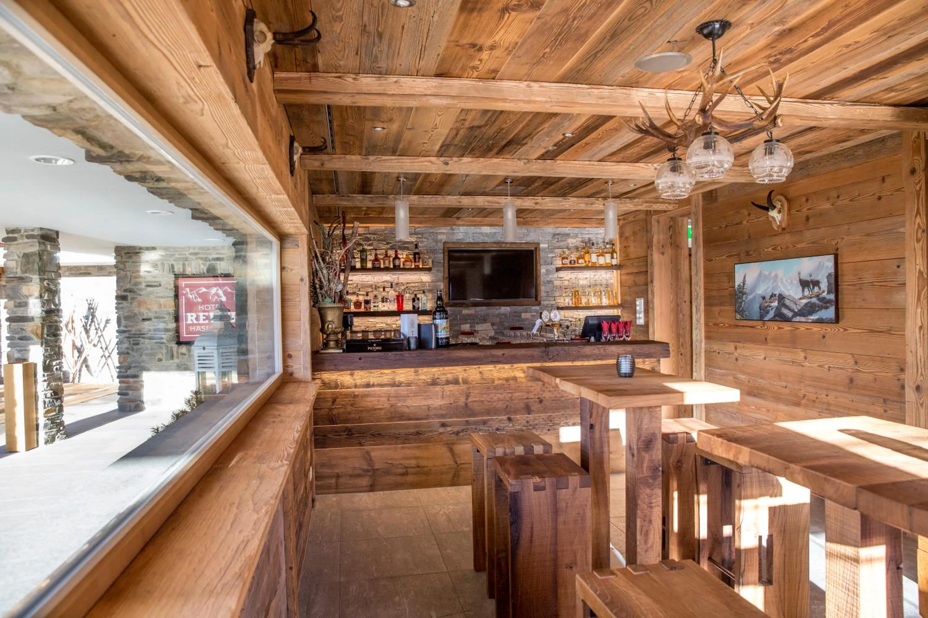 Lounge or bar in Hotel Reuti