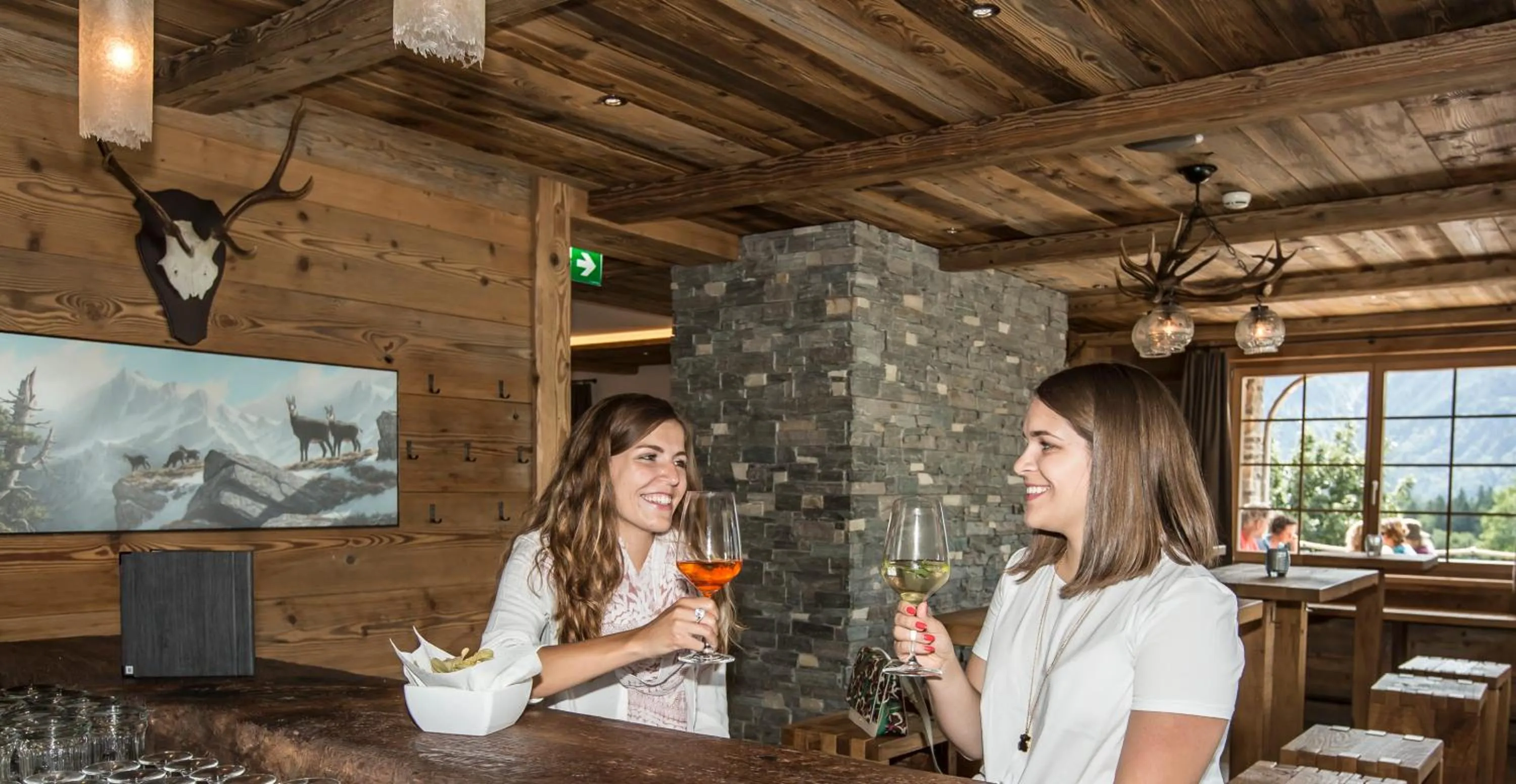 Lounge or bar in Hotel Reuti