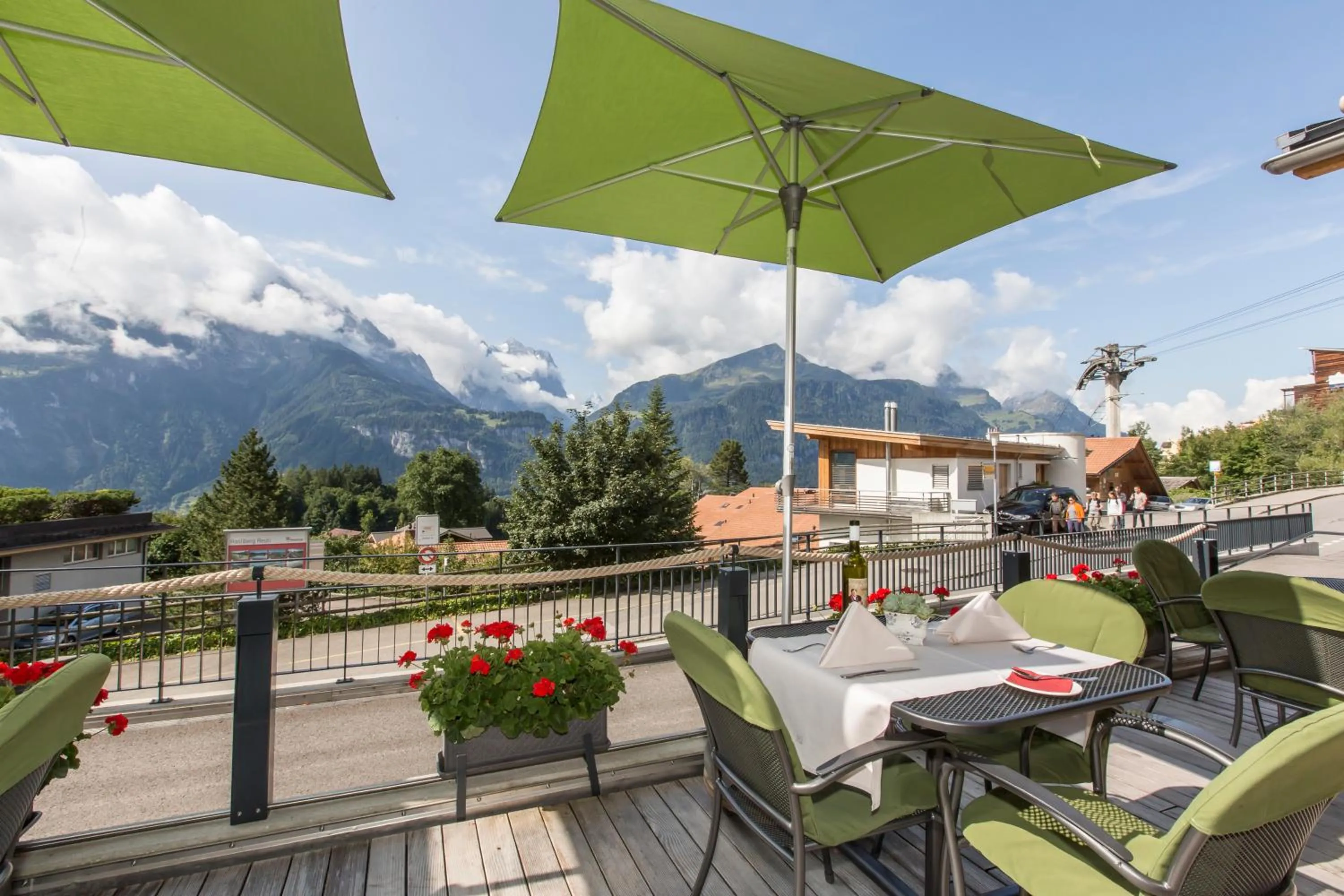 Restaurant/places to eat in Hotel Reuti