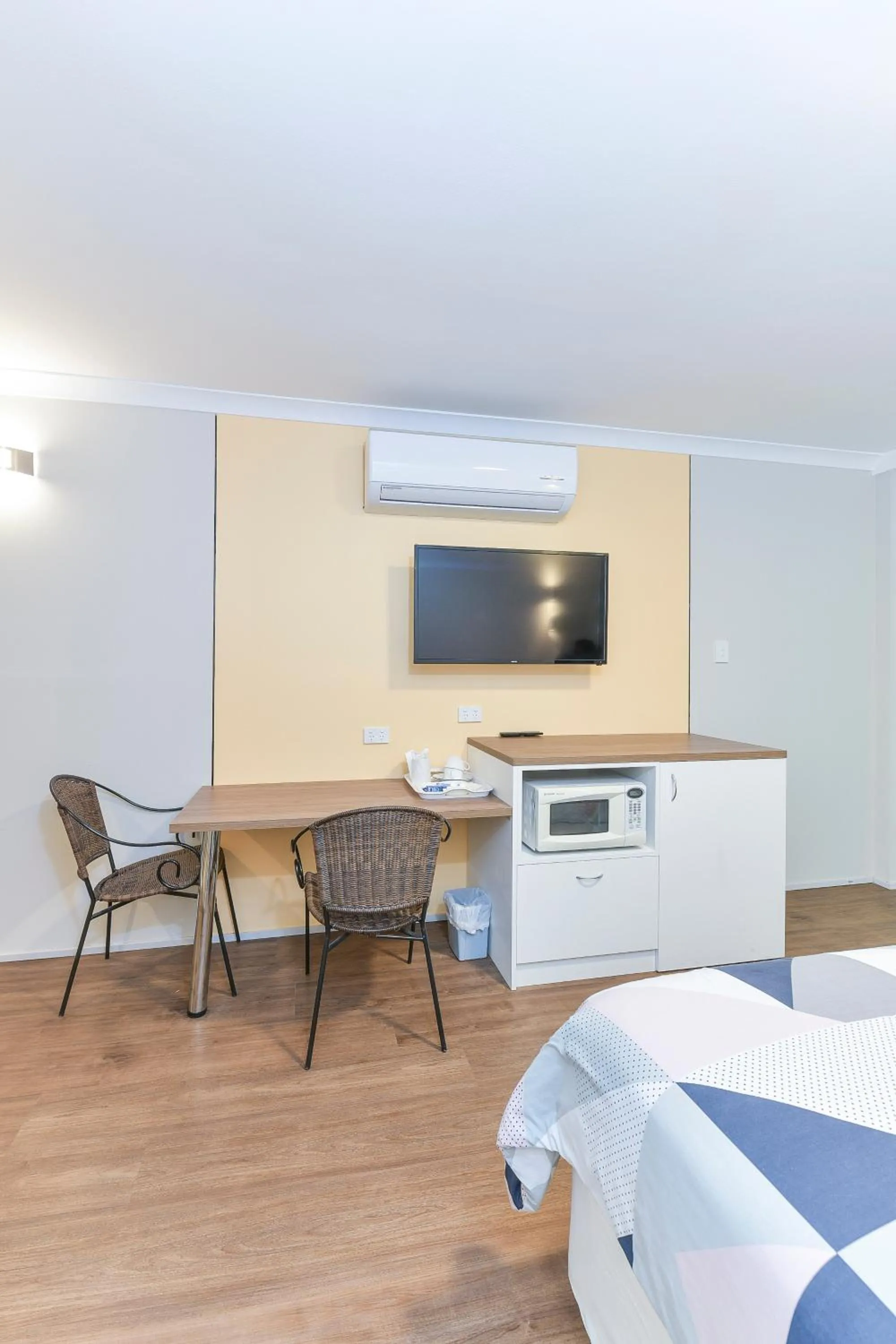 Seating area in Platinum Motel