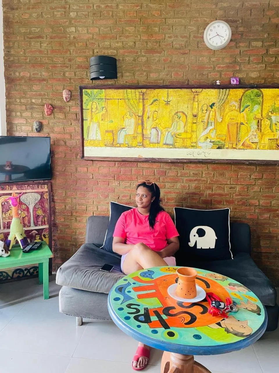 Seating area in Blue Pillars Kandy