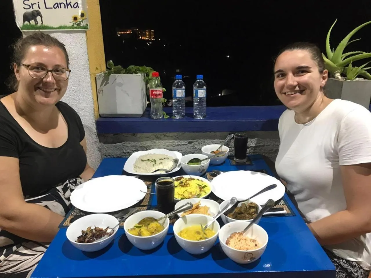 Food and drinks in Blue Pillars Kandy