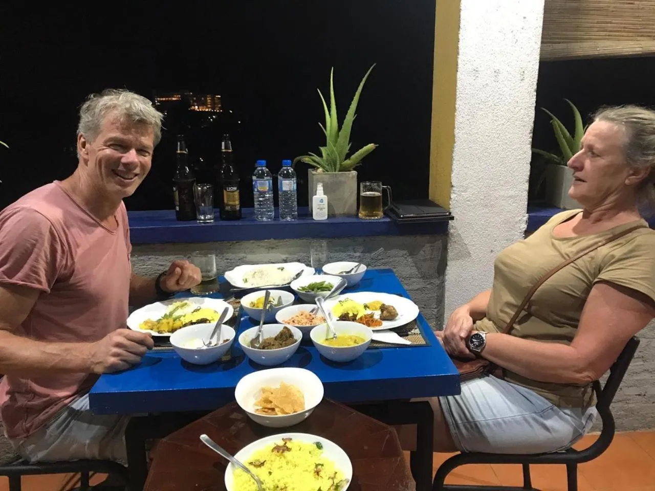 Dining area in Blue Pillars Kandy
