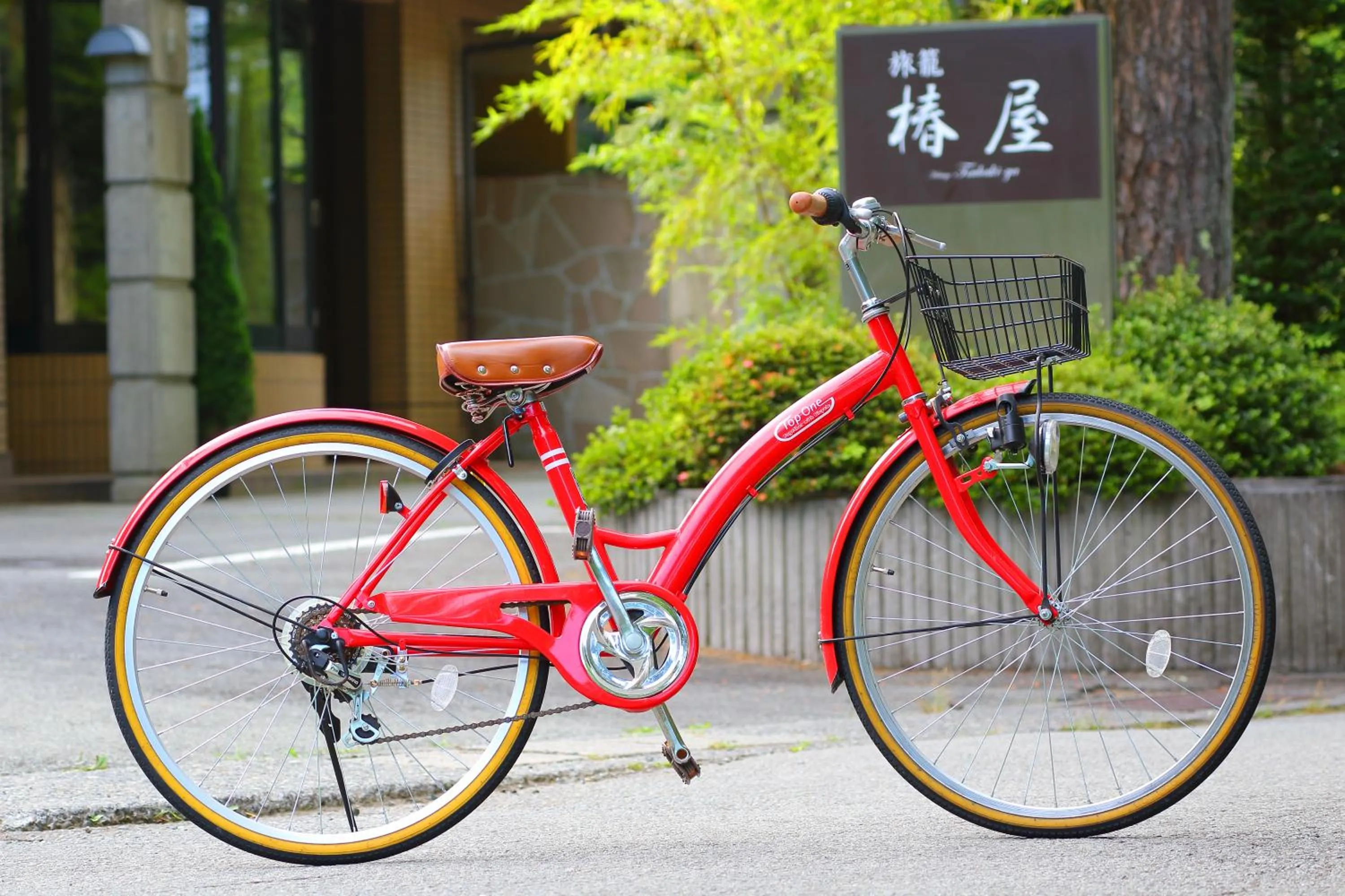 Cycling in Hatago Tsubakiya