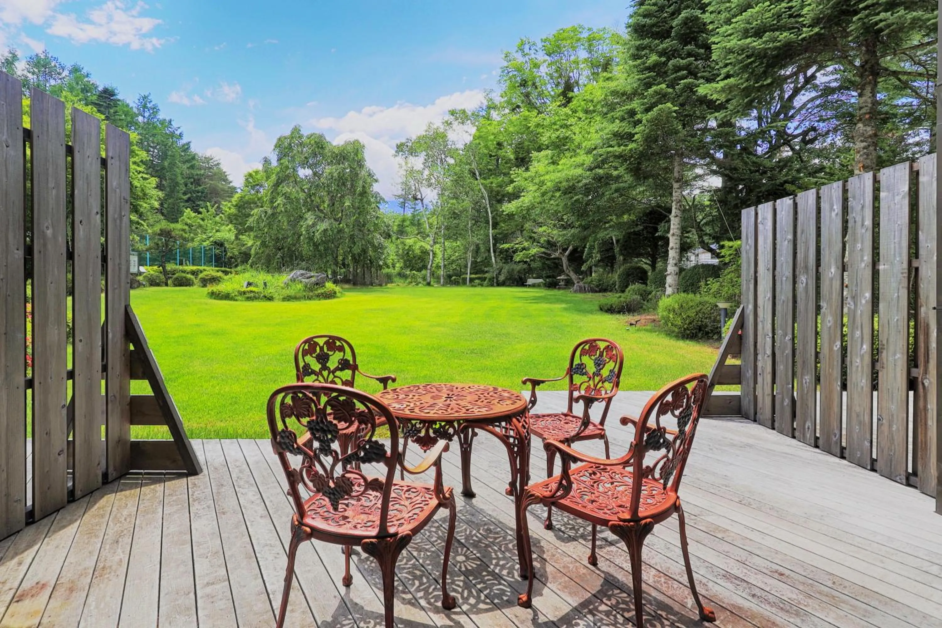 Garden view in Hatago Tsubakiya