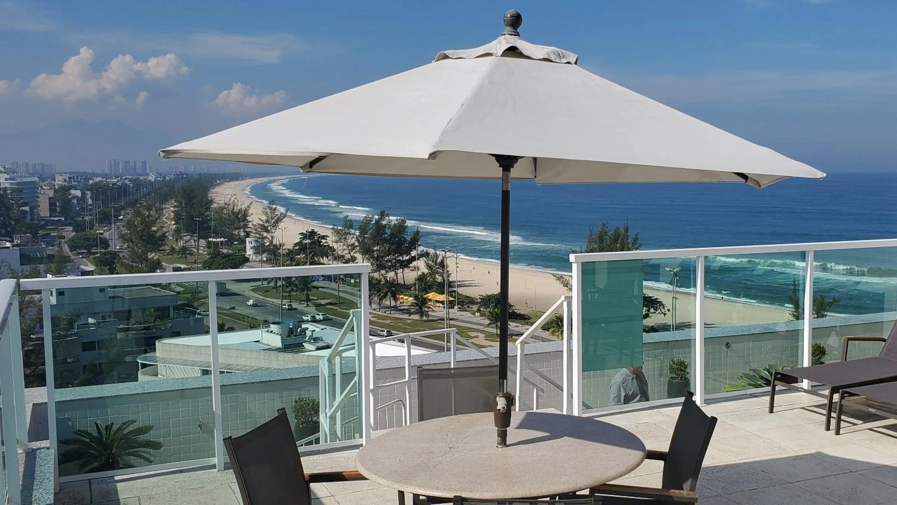 Patio in Atlantico Sul Hotel