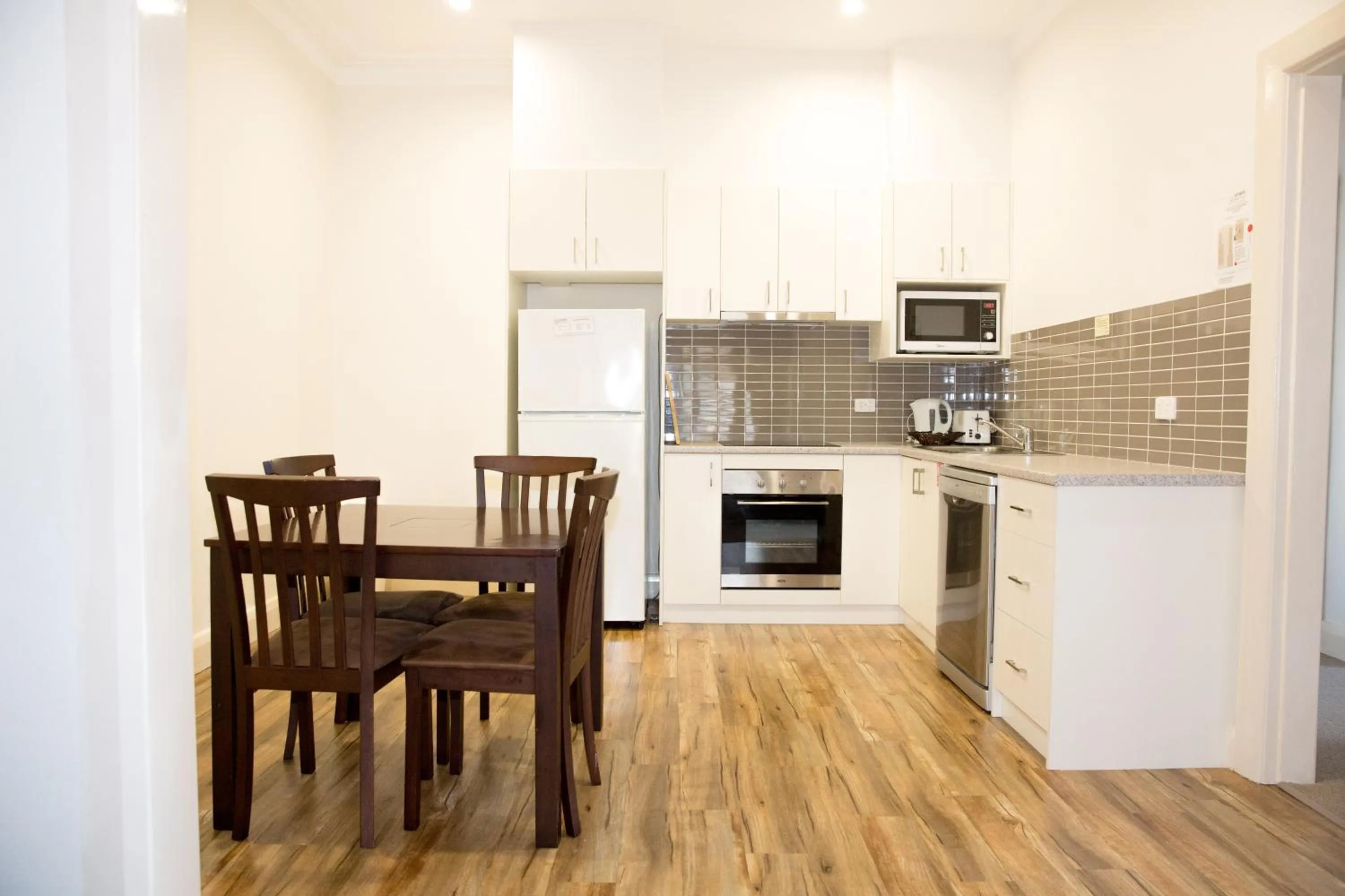 Kitchen or kitchenette in Apartments on Morrow