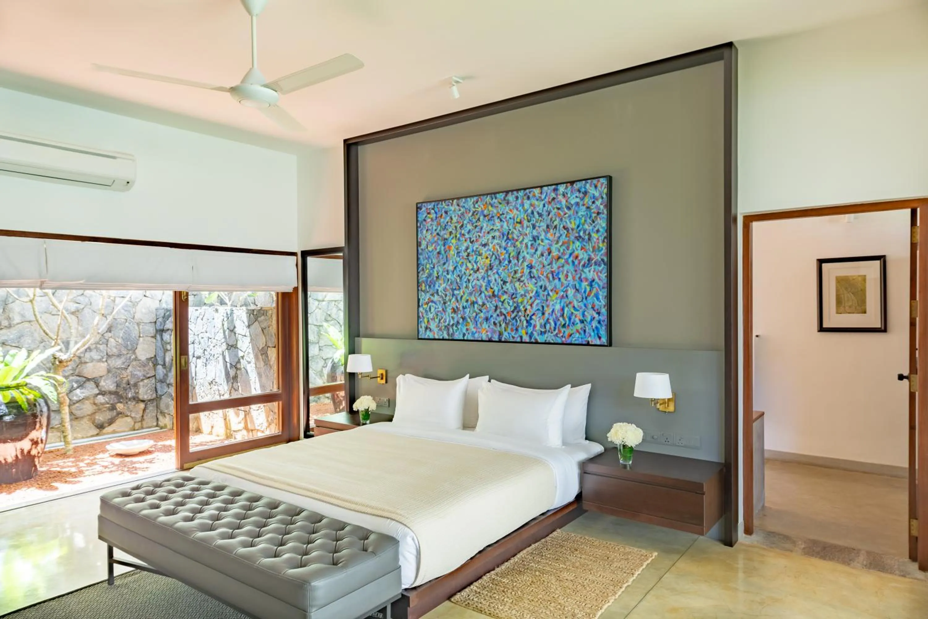 Bed in Taru Villas The Long House - Bentota