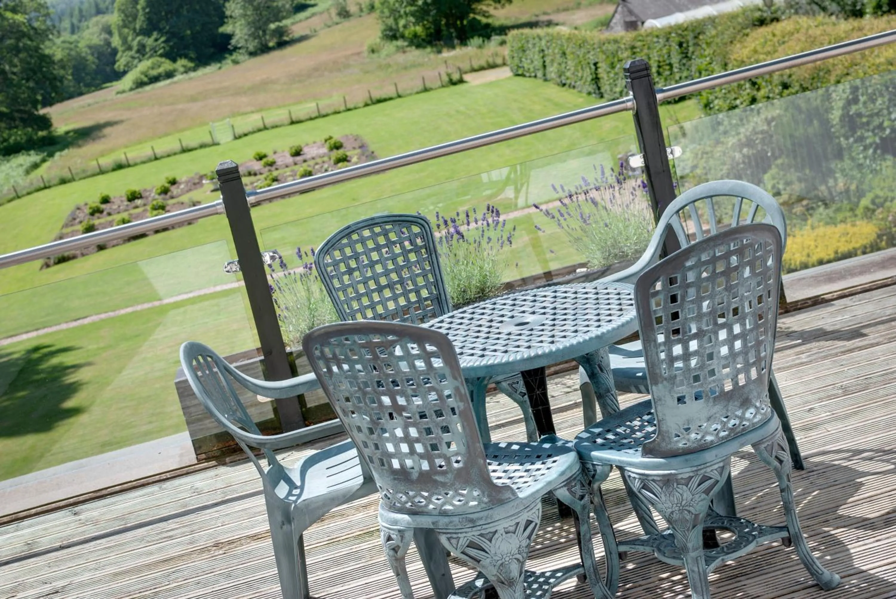 Balcony/Terrace in Craig-y-Dderwen Riverside Hotel