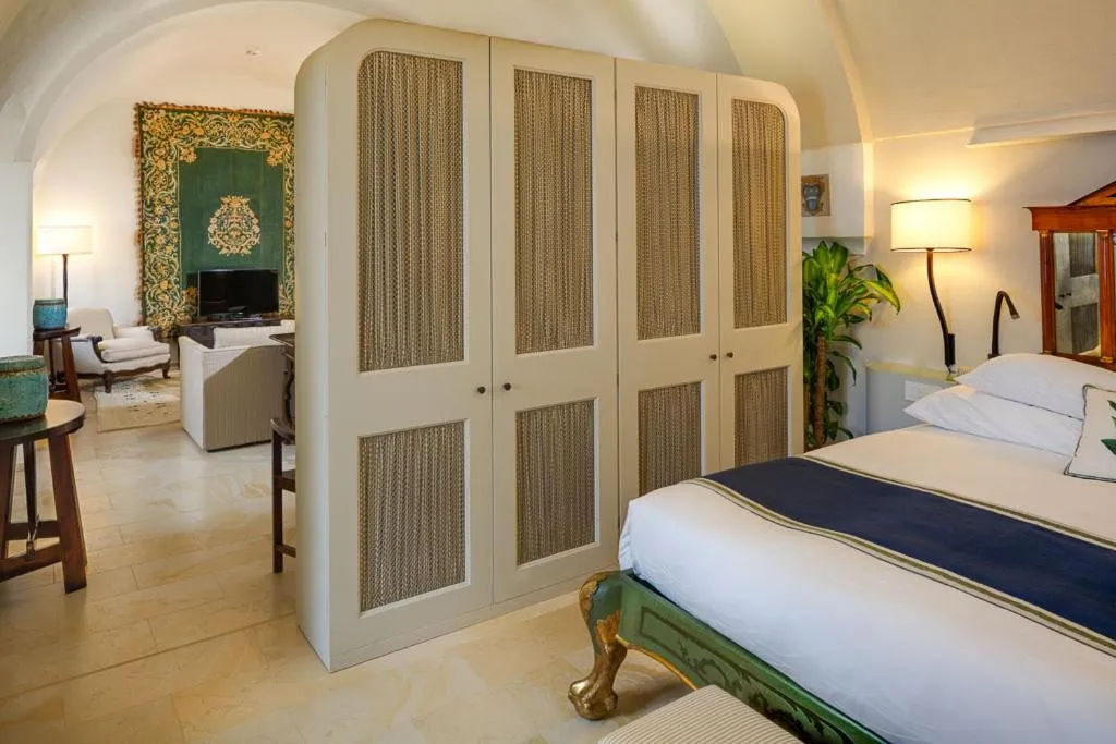 Photo of the whole room, Bed in Monastero Santa Rosa Hotel & Spa