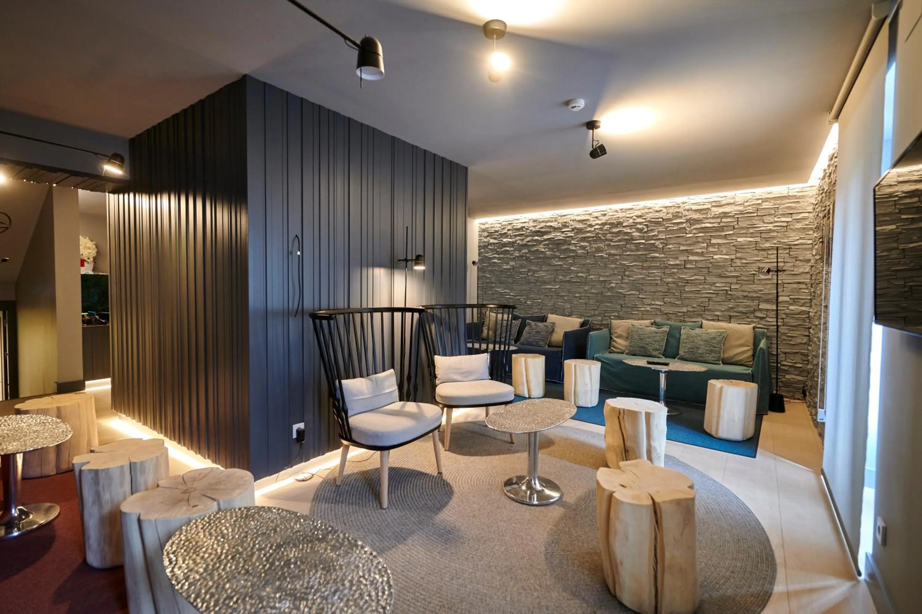 Living room in Hostal Lola