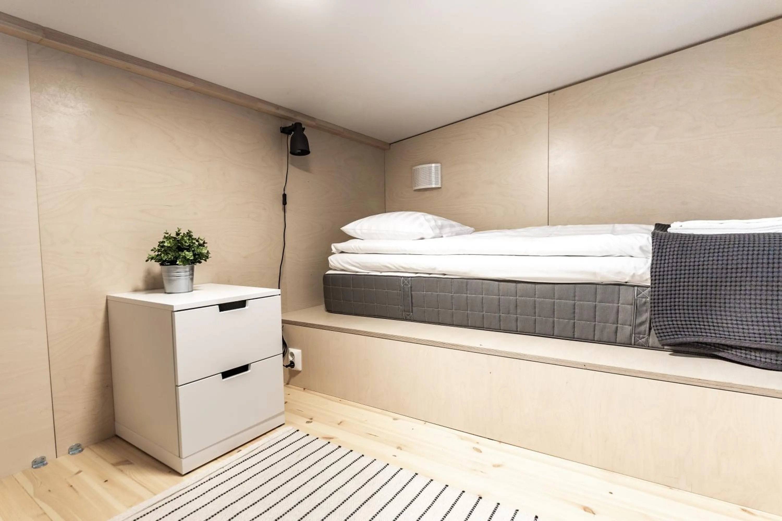 Bed in Spot Apartments Hiekkaharju