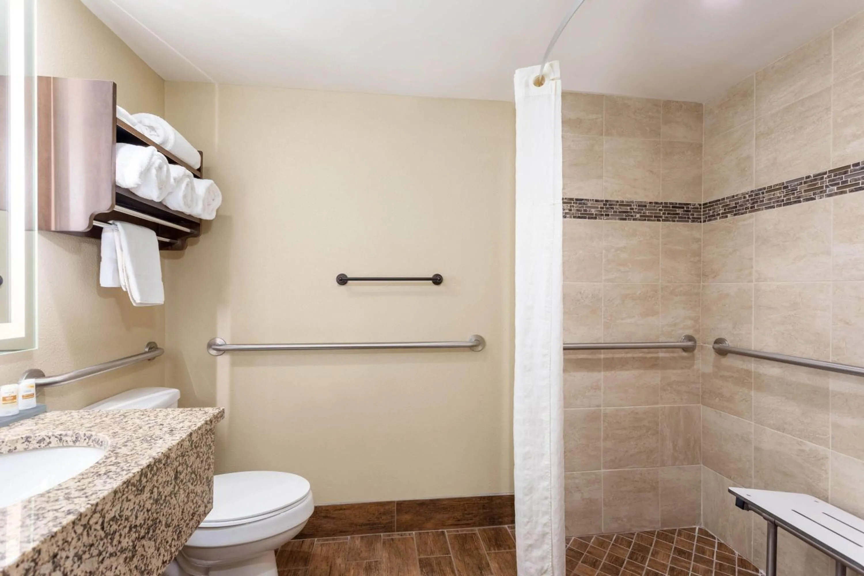 Shower in La Quinta by Wyndham Pigeon Forge