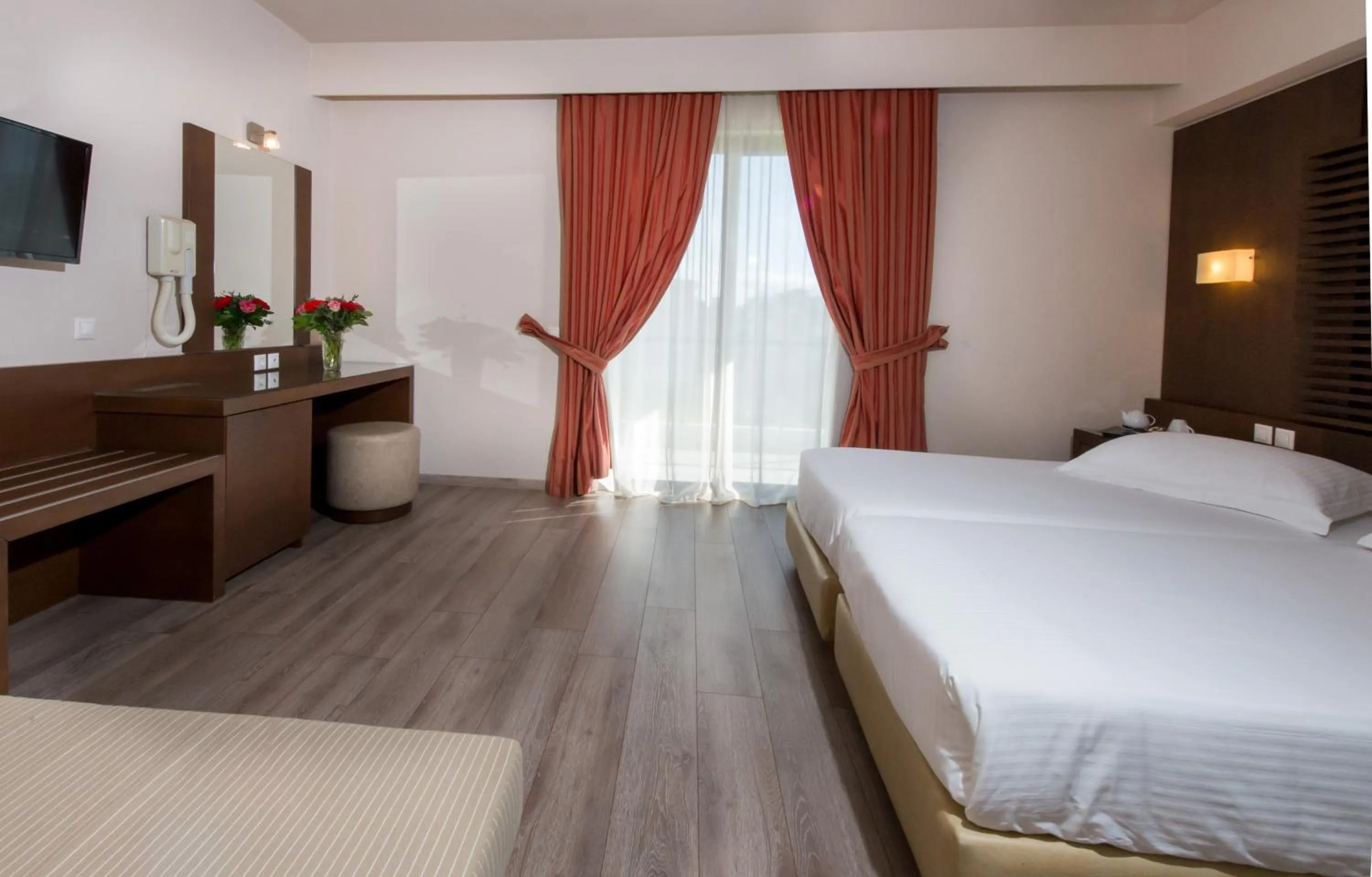 Bed in Agrinio Imperial Hotel
