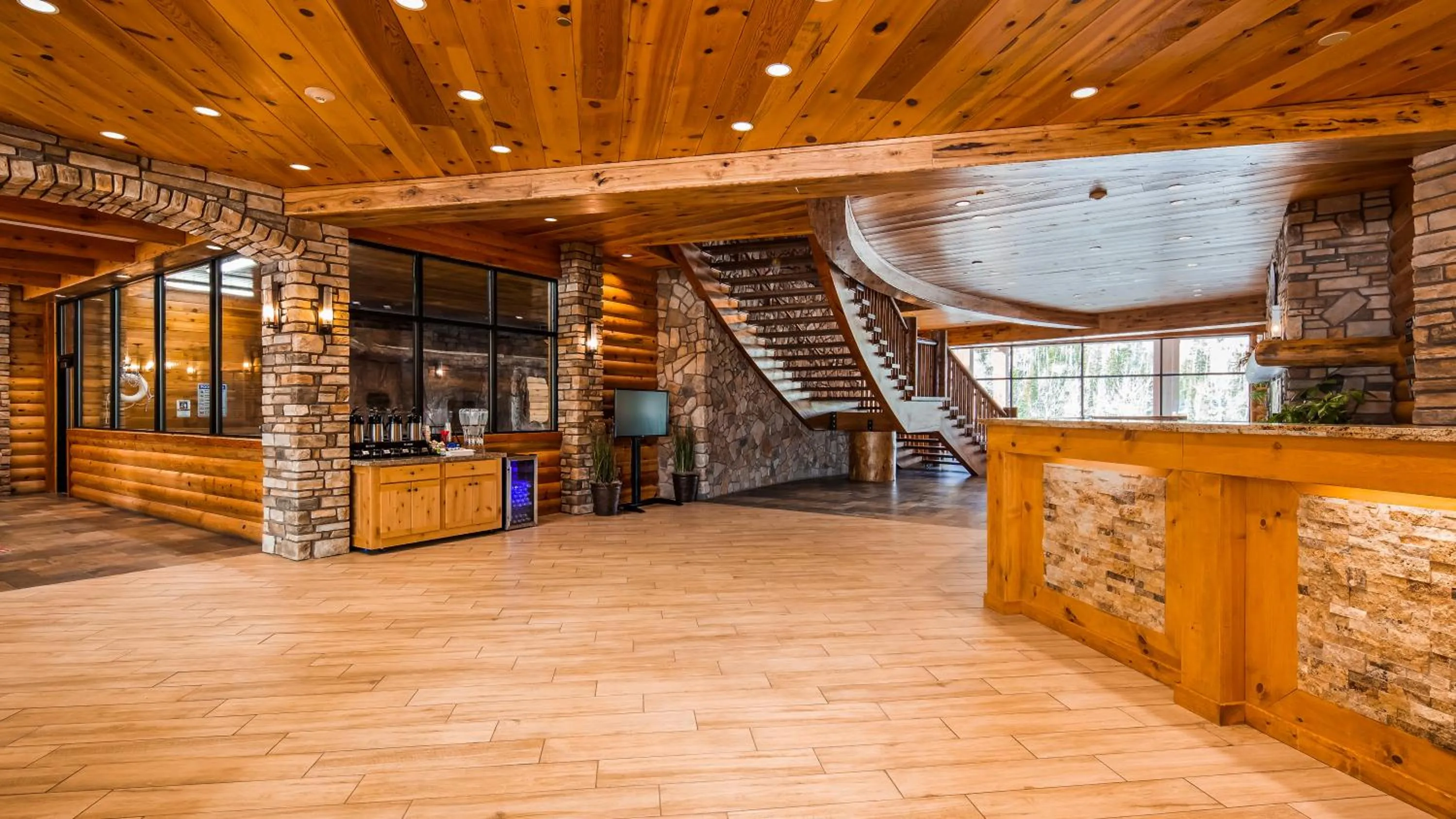 Lobby or reception in Brian Head Lodge