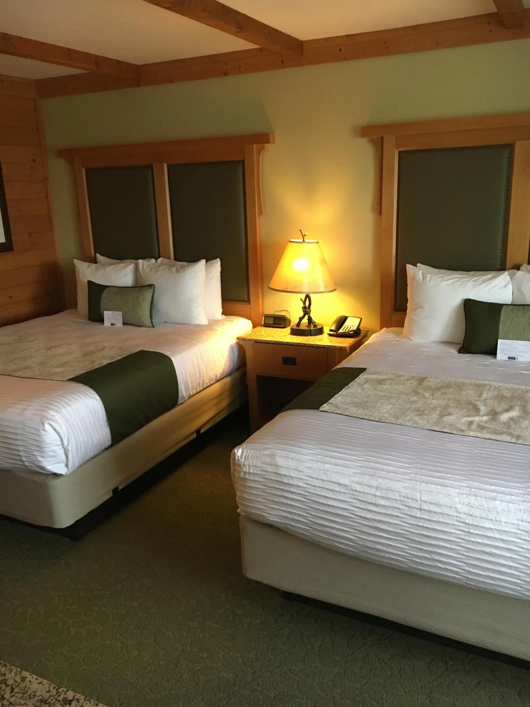 Bed in Brian Head Lodge