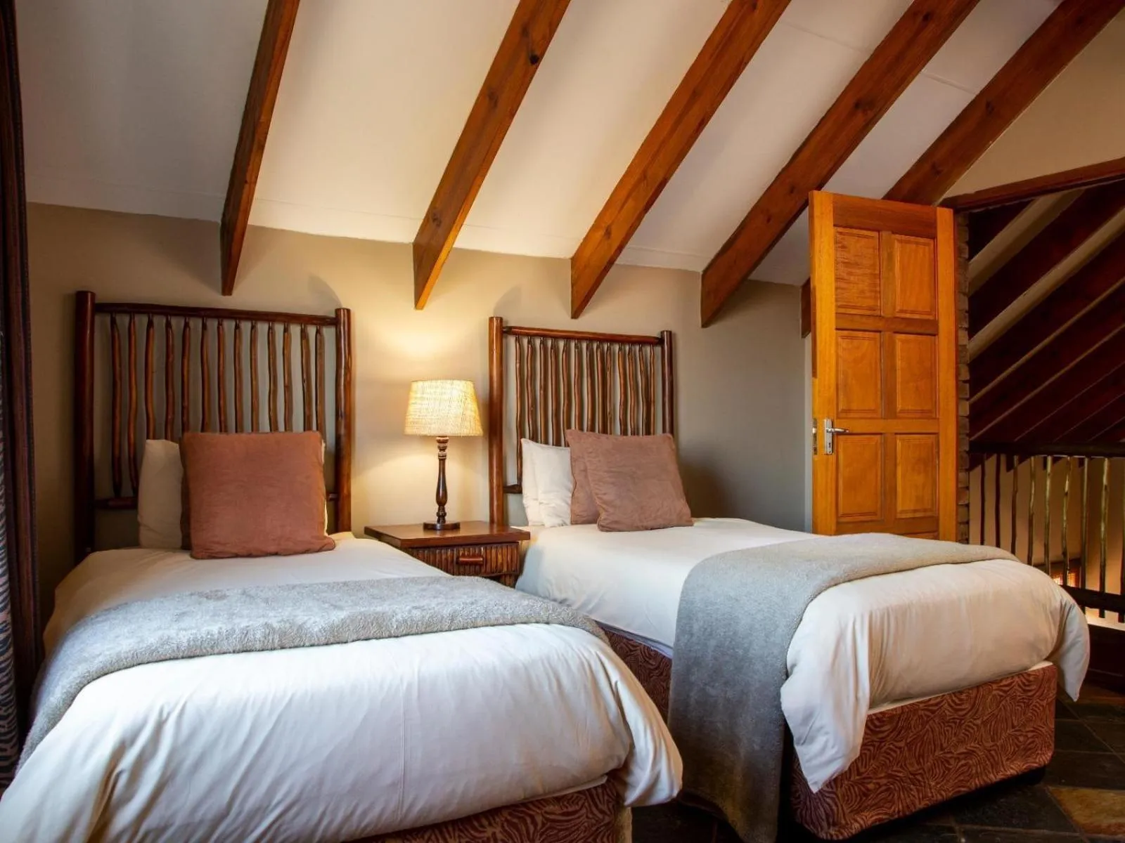 Bed in Sondela Nature Reserve & Spa Chalets