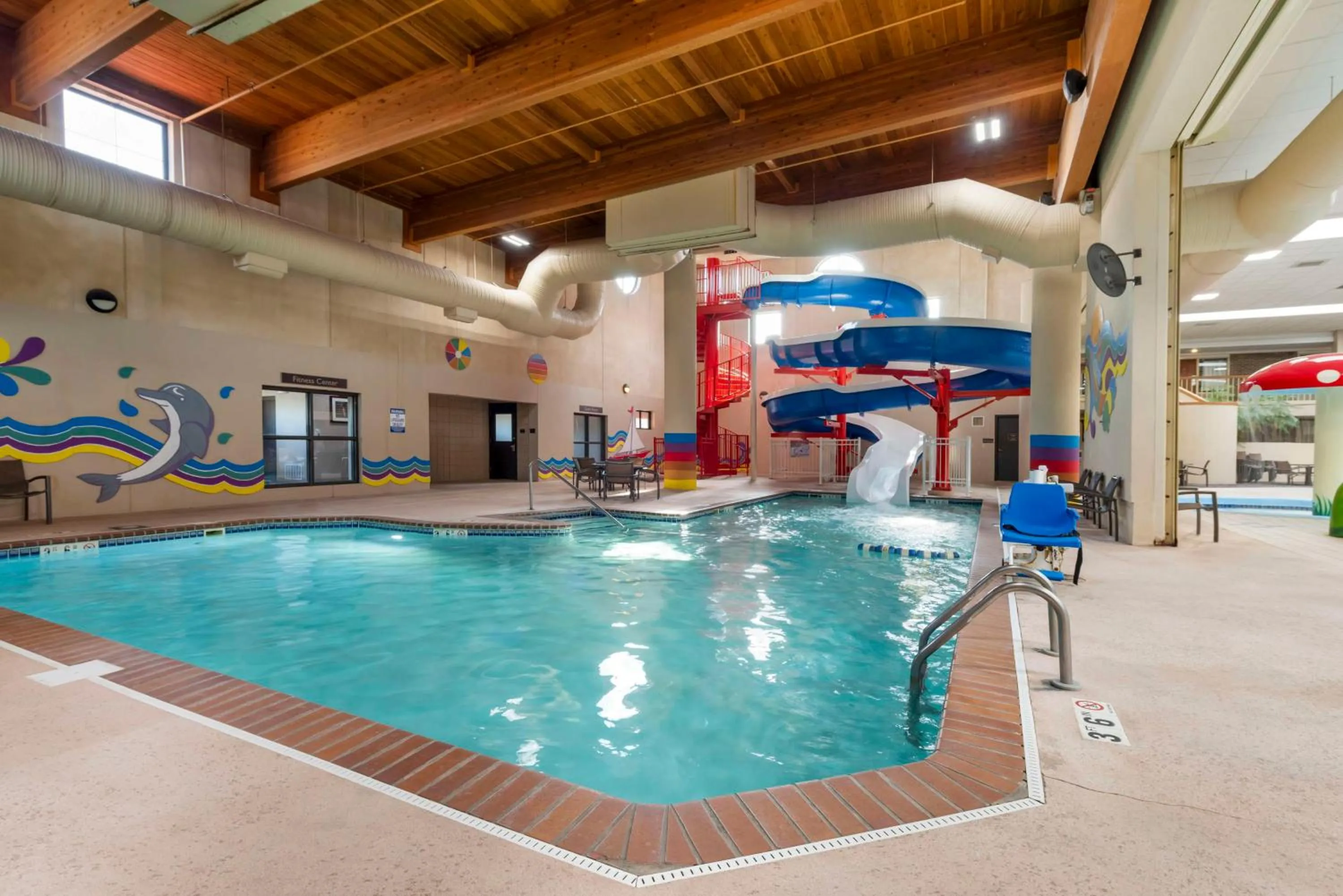 Pool view in Best Western Plus Ramkota Hotel