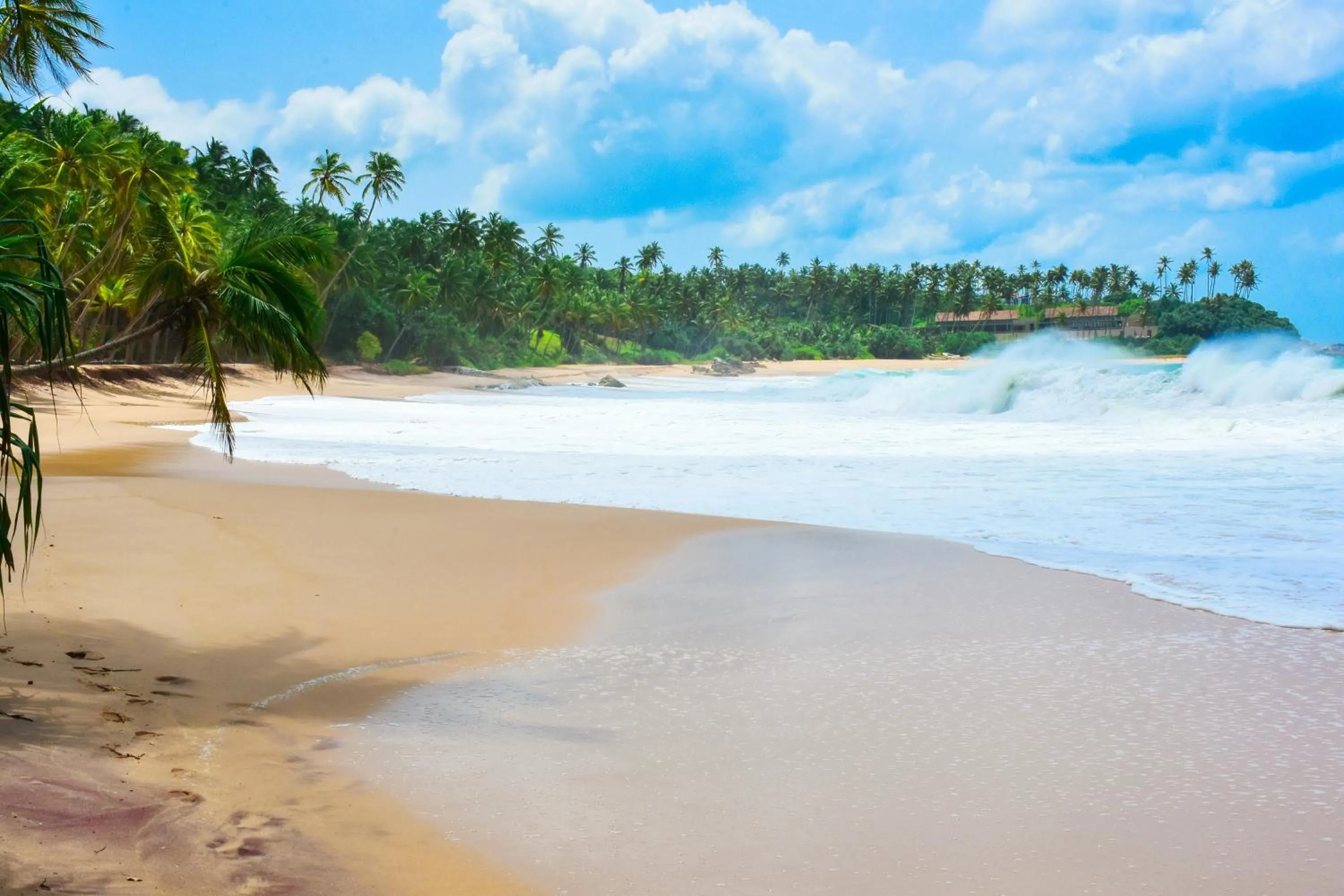 Beach in Shadow Surf Bay