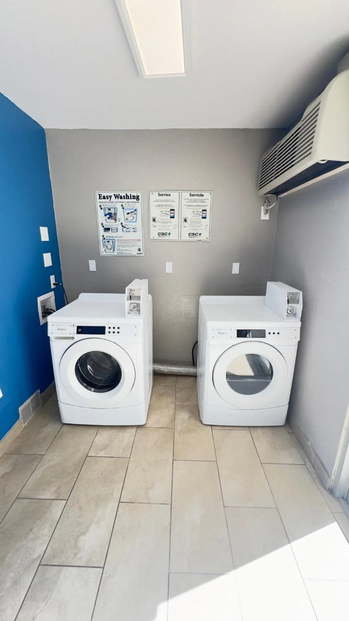 laundry in Motel 6-Grants, NM
