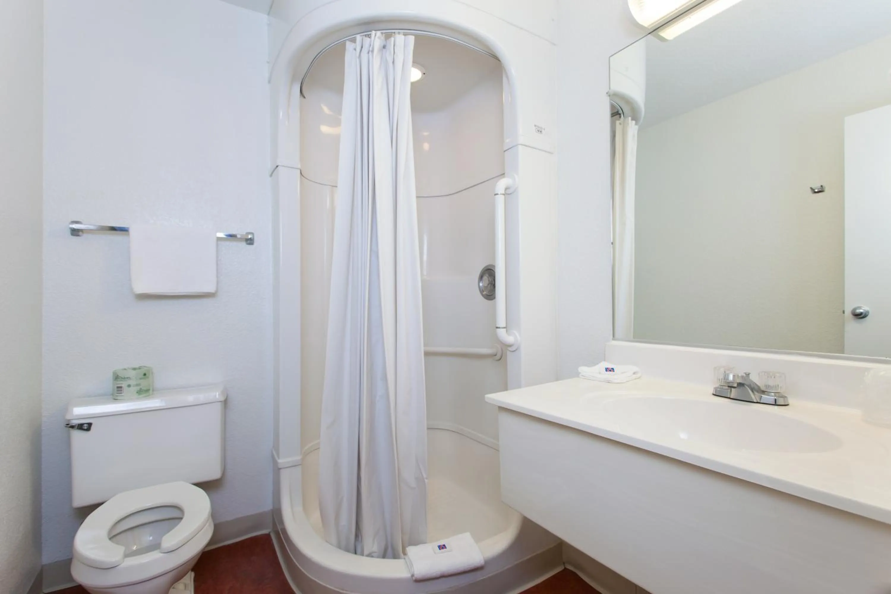 Bathroom in Motel 6-Turlock, CA