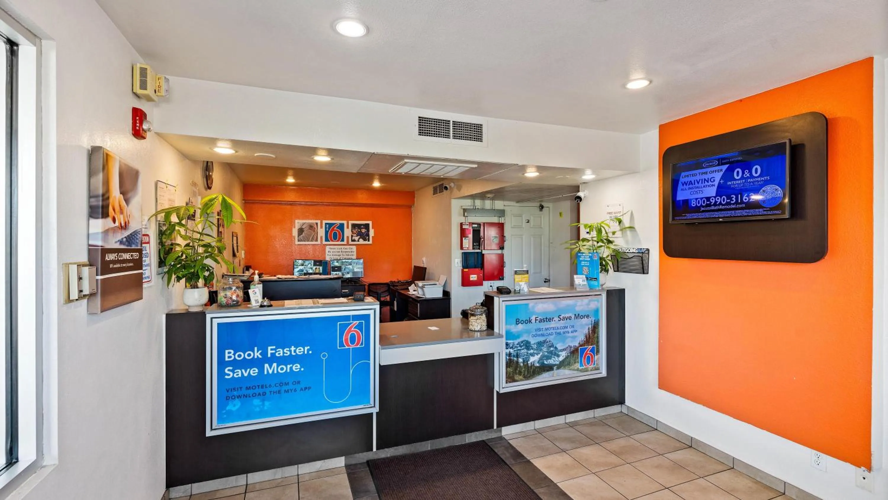 Lobby or reception in Motel 6-Kalispell, MT