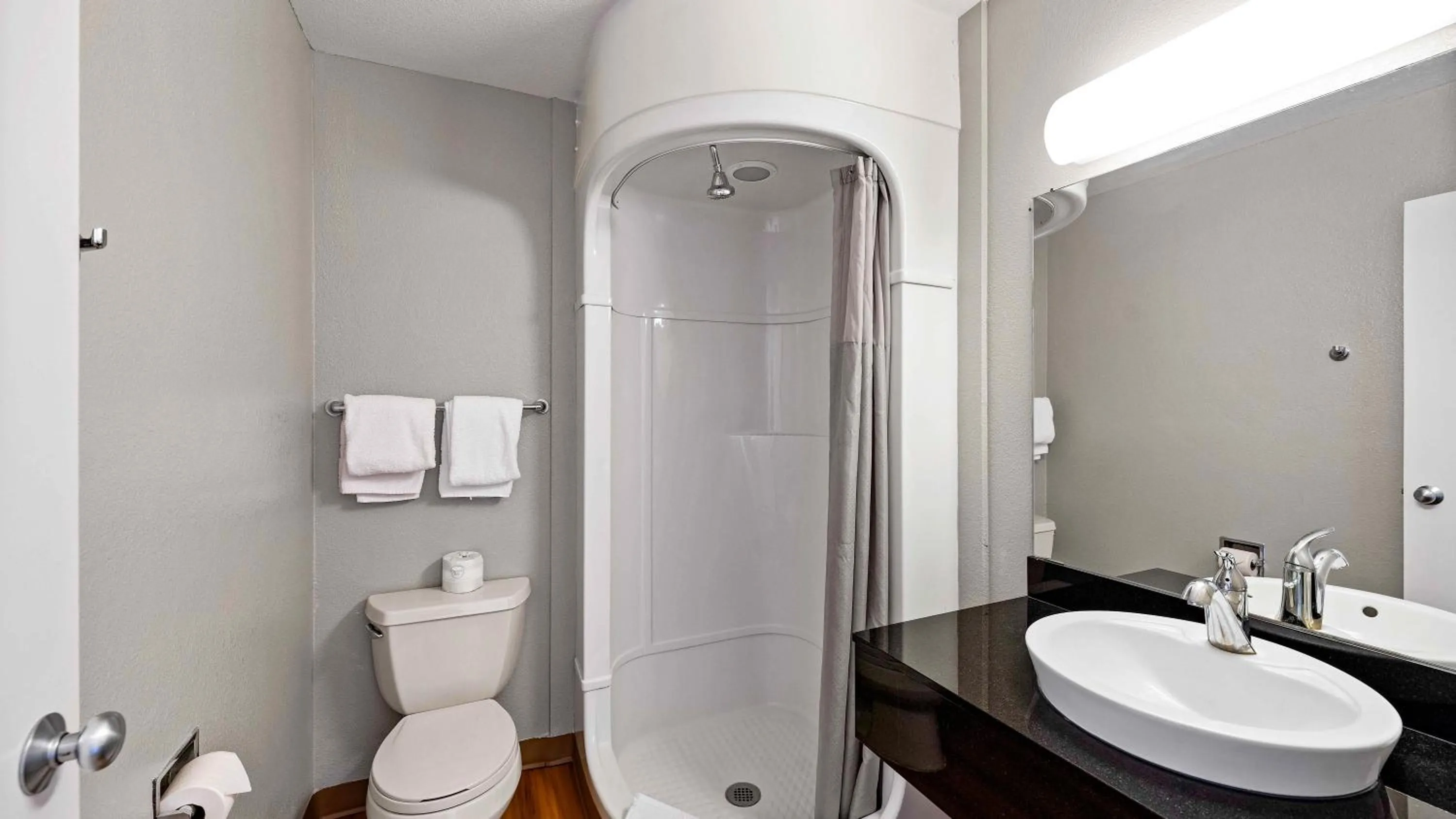 Bathroom in Motel 6-Kalispell, MT